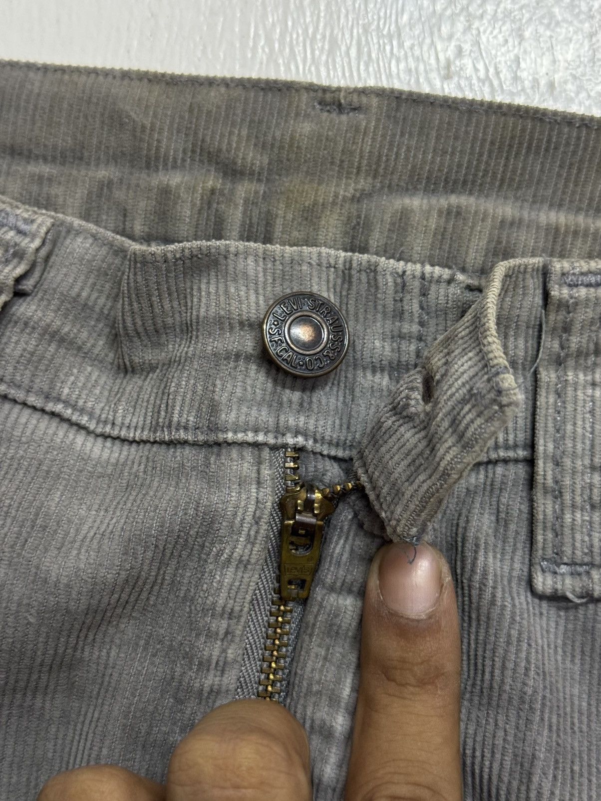 Levi's × Vintage Vintage Levis cudroy 70s Size US 31 - 6 Thumbnail