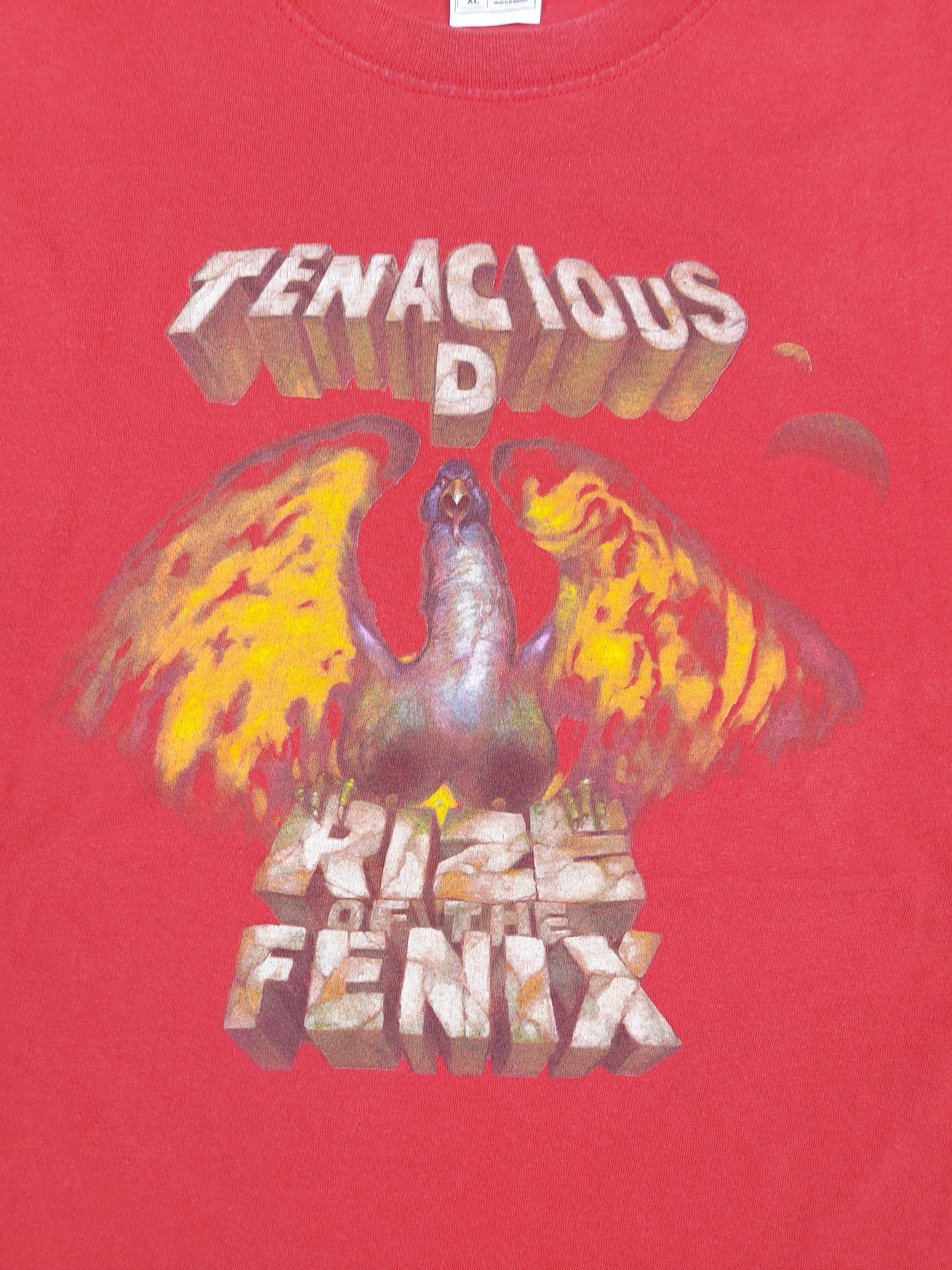 Band Tees × Vintage Y2K Tenacious D in the Pick of Destiny Rise Of The Fenix TEE Size US XL / EU 56 / 4 - 2 Thumbnail