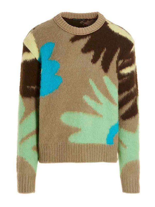 Andersson Bell Andersson Bell Flower intarsia sweater Size US L / EU 52-54 / 3 - 1 Thumbnail