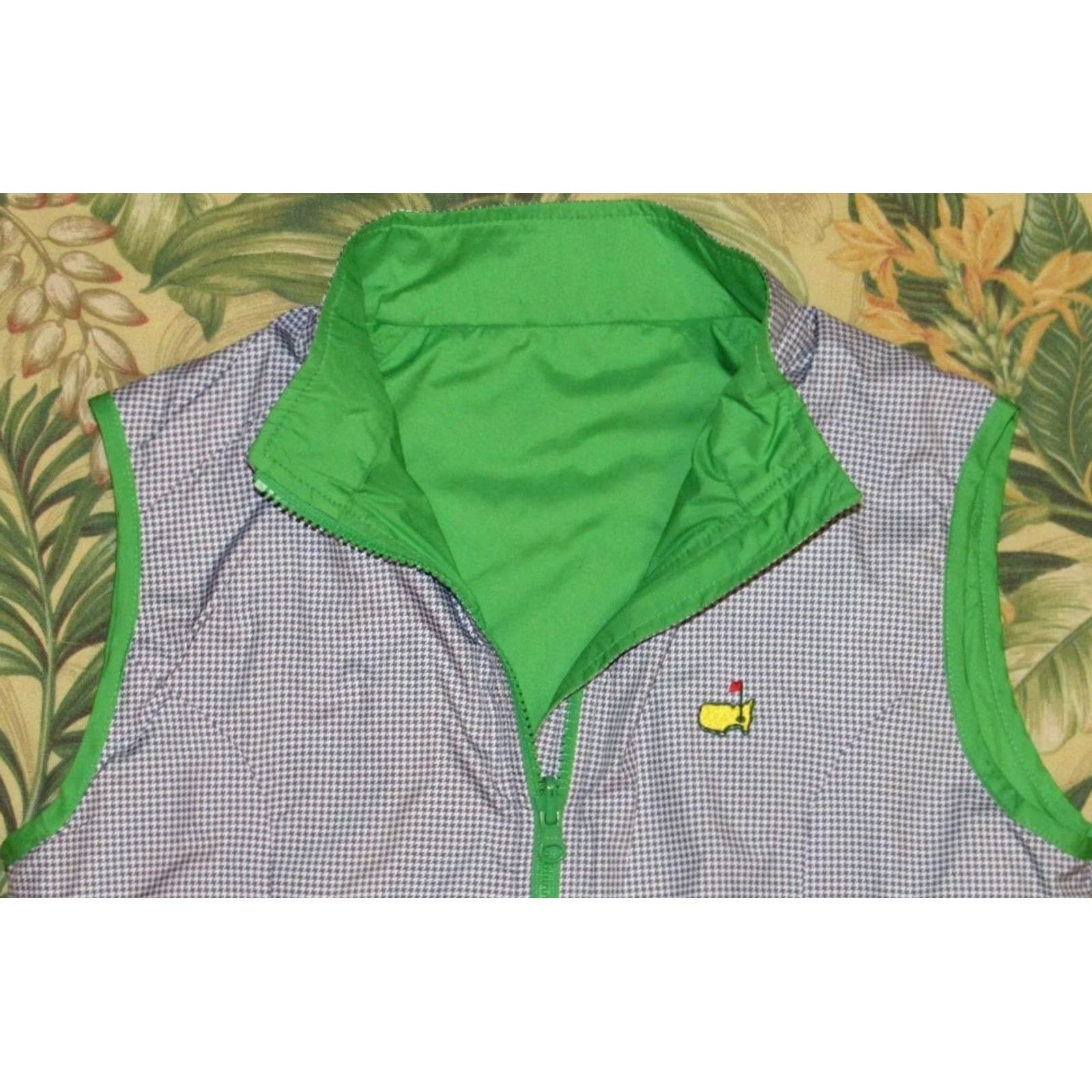 Peter Millar PETER MILLAR Masters Blue Green Reversible Vest Small Women XS? Size S / US 4 / IT 40 - 2 Thumbnail