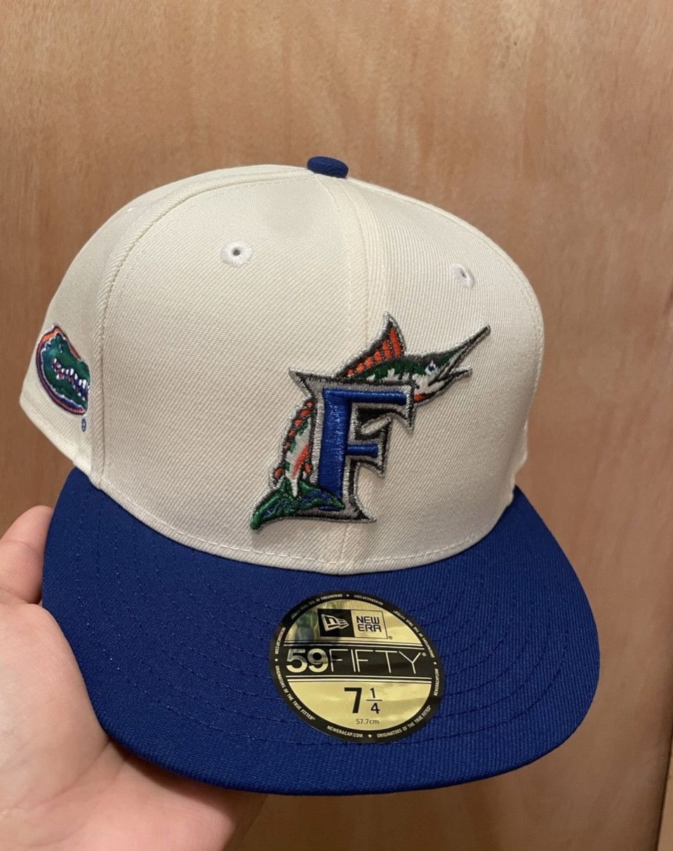 New Era Ecap city Florida marlins Florida gators size 7 1/4 Size ONE SIZE - 1 Thumbnail
