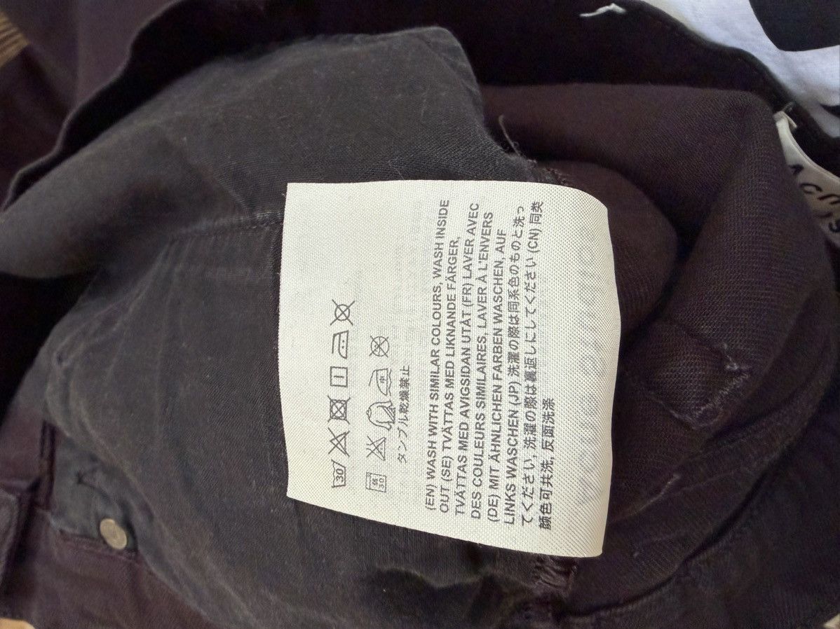Acne Studios Ace Stay Cash Black Denim Size US 33 - 6 Thumbnail