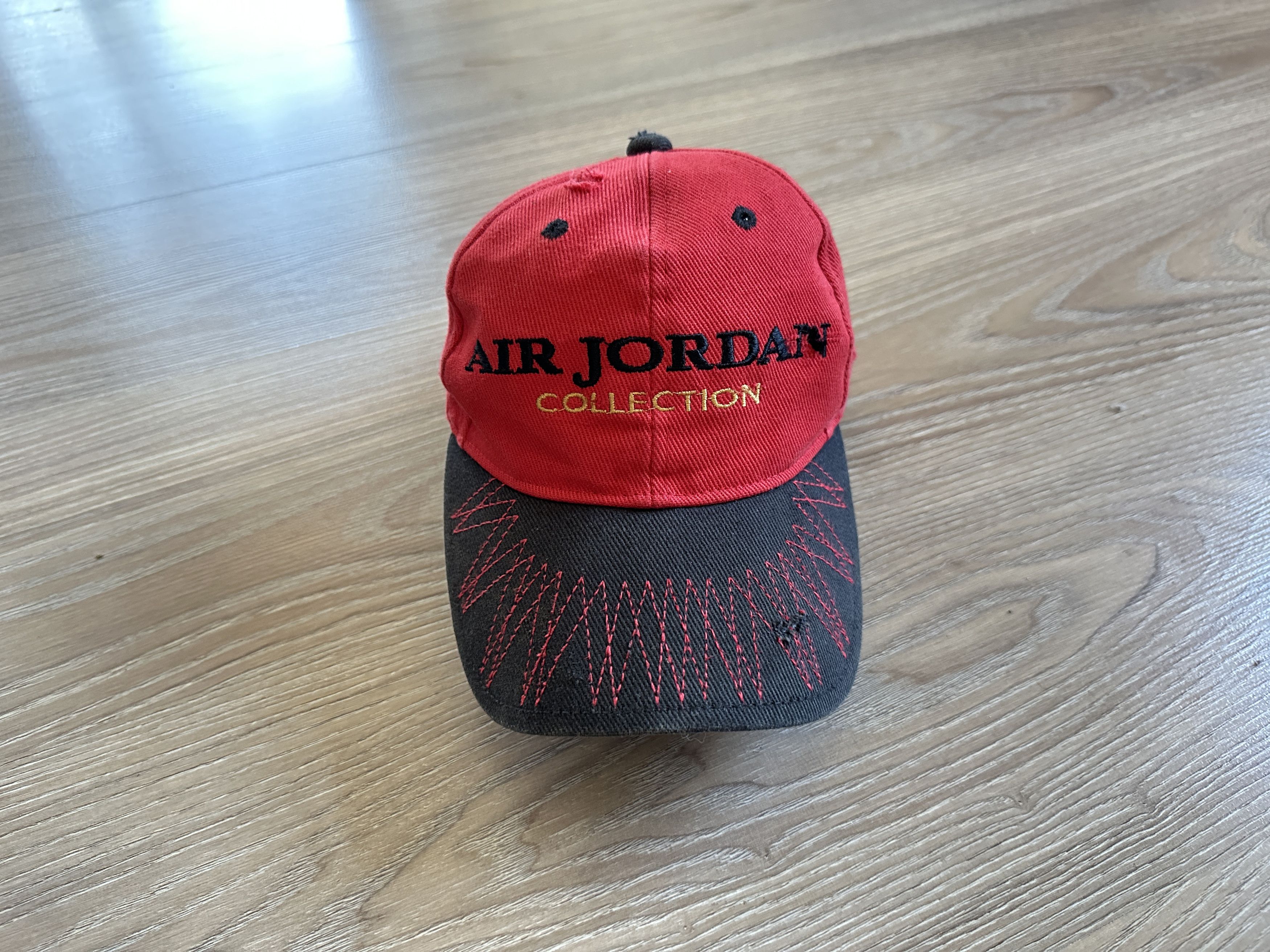 Jordan Brand × Nike × Vintage Rare Nike Vintage Air Jordan Baseball Cap Size ONE SIZE - 3 Thumbnail