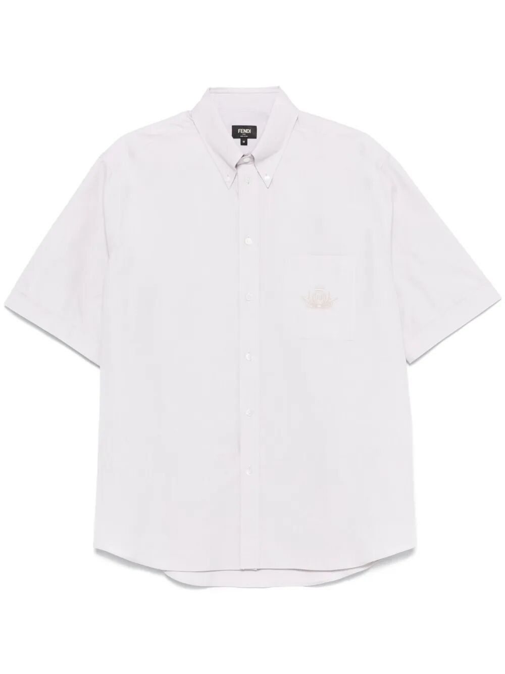 Fendi FENDI CREST OXFORD COTTON SHIRT Size US L / EU 52-54 / 3 - 1 Thumbnail