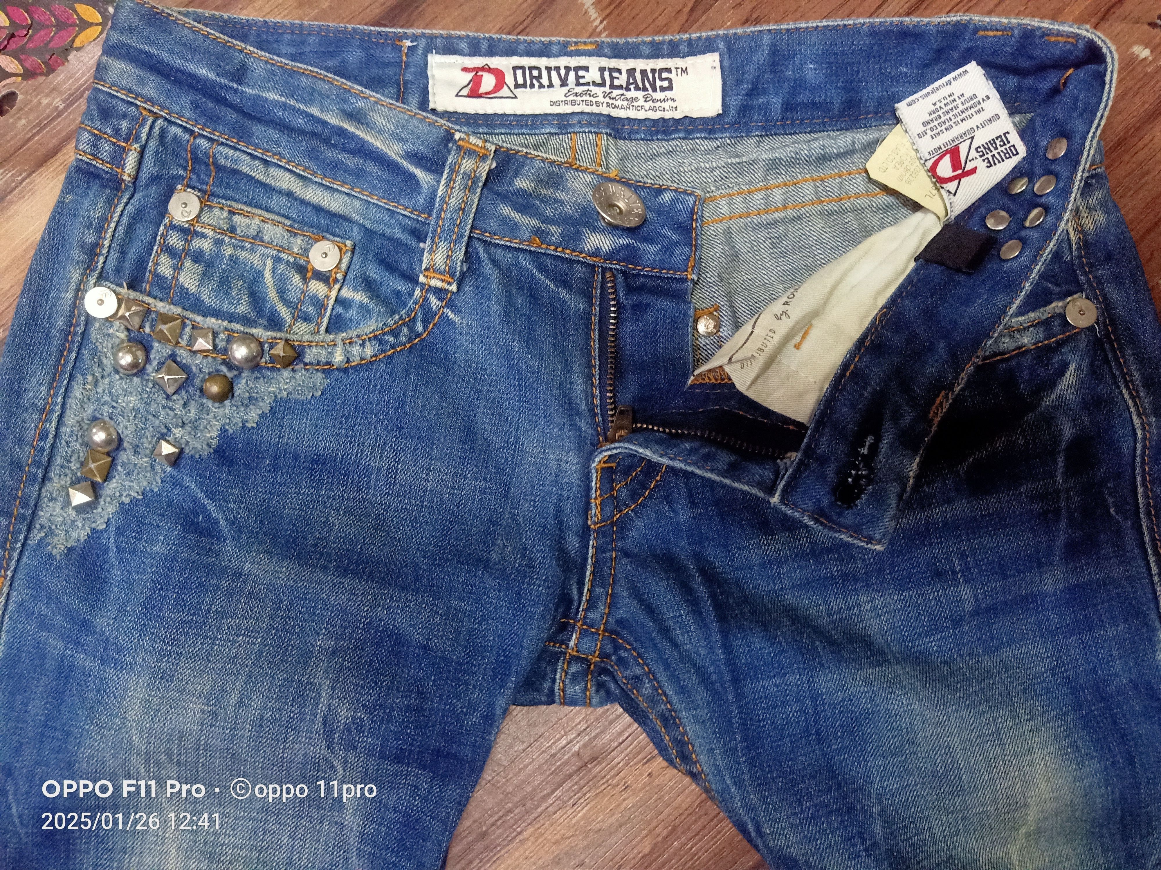 If Six Was Nine × Japanese Brand Drive Jeans Flare Bootcut Denim Size US 29 - 12 Thumbnail
