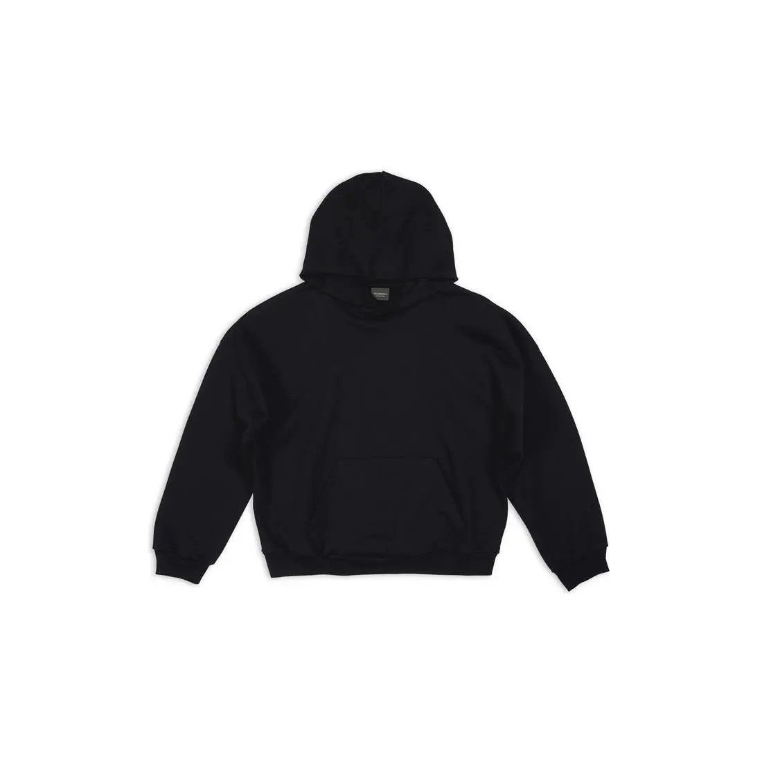 Balenciaga o1w1db10625 Hoodie Medium Fit in Black Size US XXS / EU 40 - 1 Thumbnail