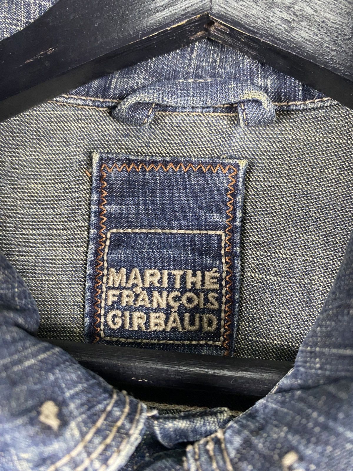 Marithe + Francois Girbaud Marithé François Girbaud Vintage Distressed Denim Jacket Size M / US 6-8 / IT 42-44 - 11 Thumbnail
