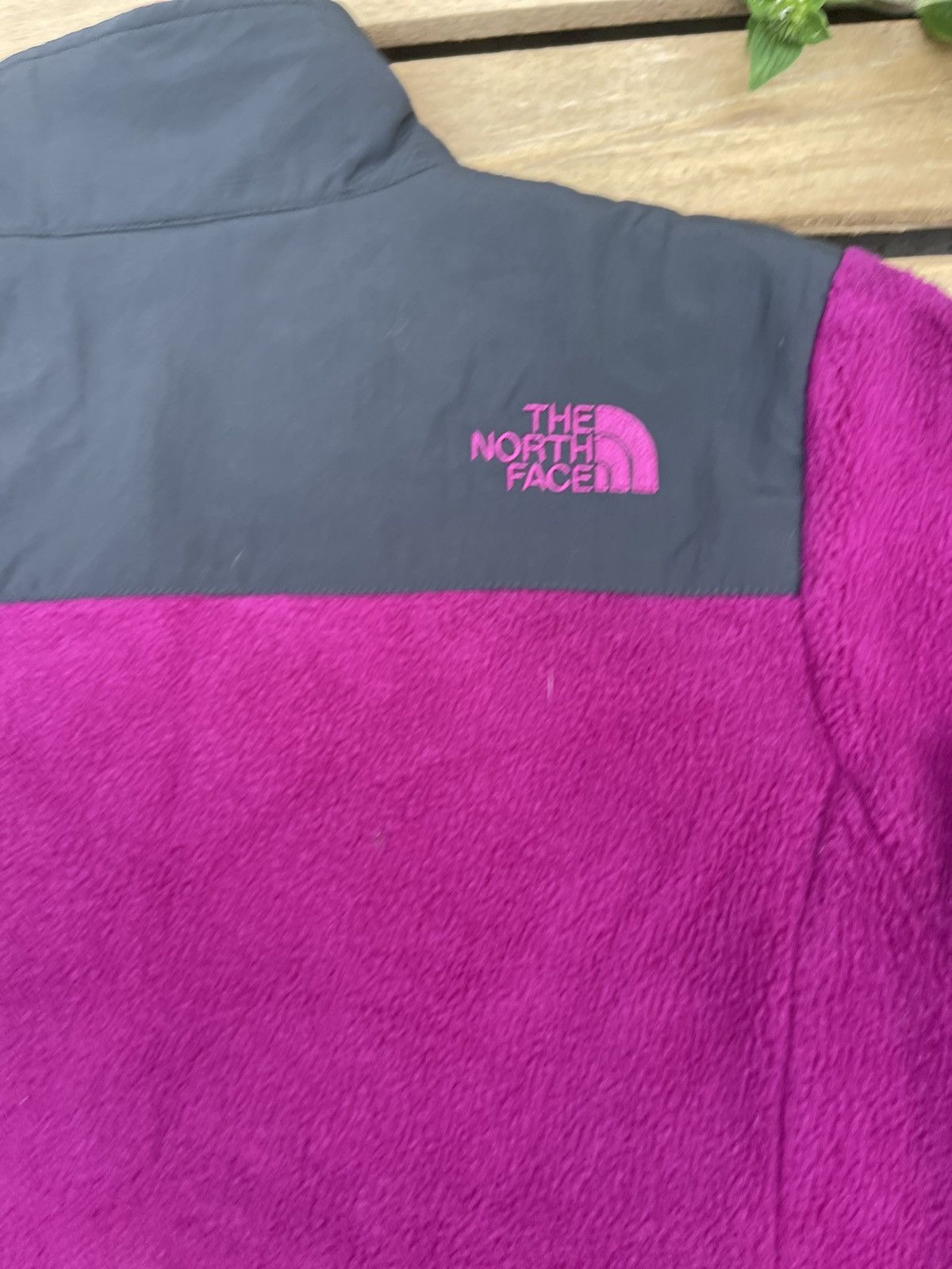 The North Face The North Face Two-Tone Full Zip Fleece Jacket Magenta Grey Size S / US 4 / IT 40 - 7 Thumbnail