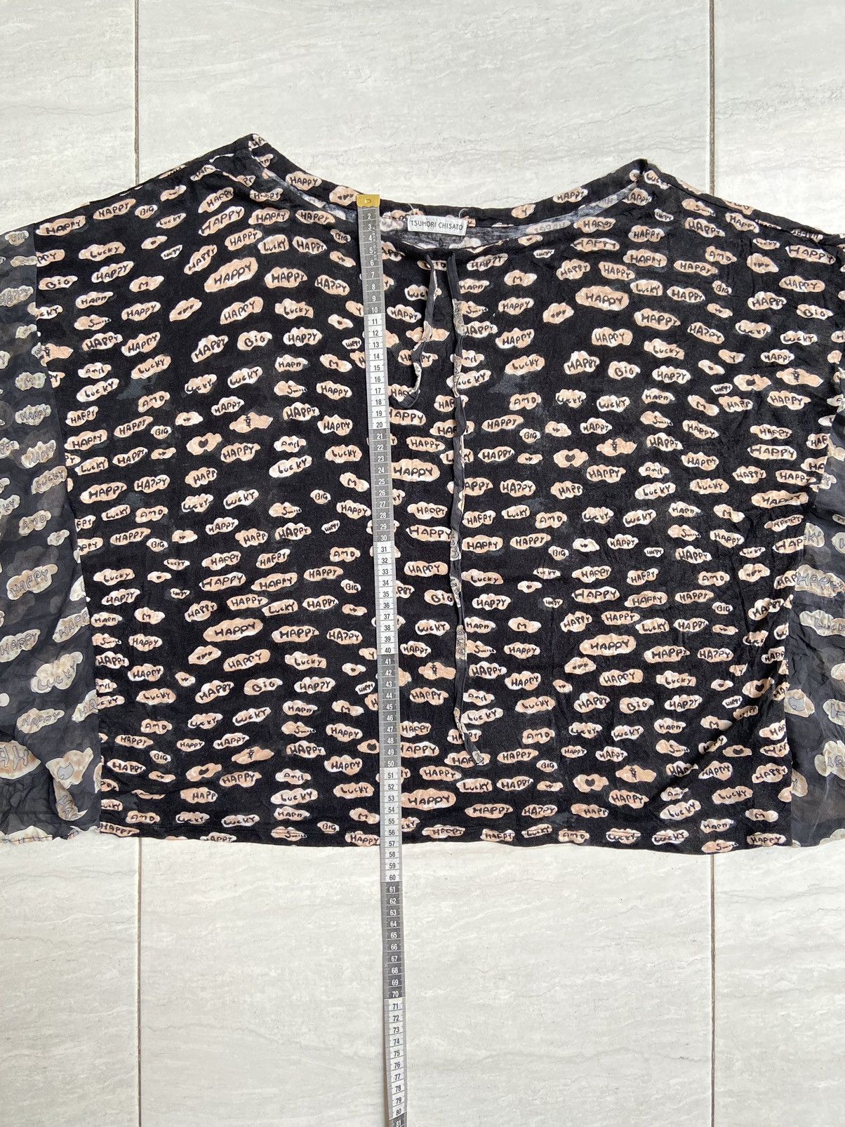 Issey Miyake × Tsumori Chisato TSUMORI CHISATO Patterned Blouse Size XL / US 12-14 / IT 48-50 - 3 Thumbnail