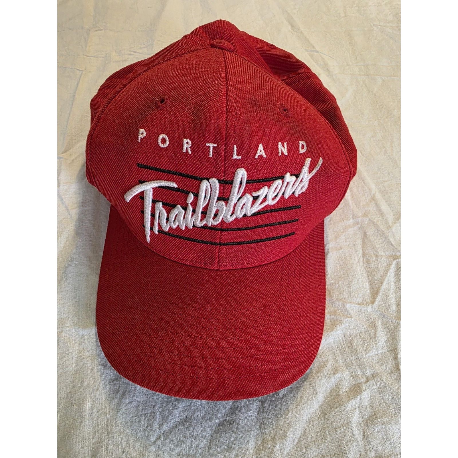 Mitchell & Ness Portland Trail Blazers Snap Back Red Mitchell Ness Hat Size ONE SIZE - 1 Thumbnail
