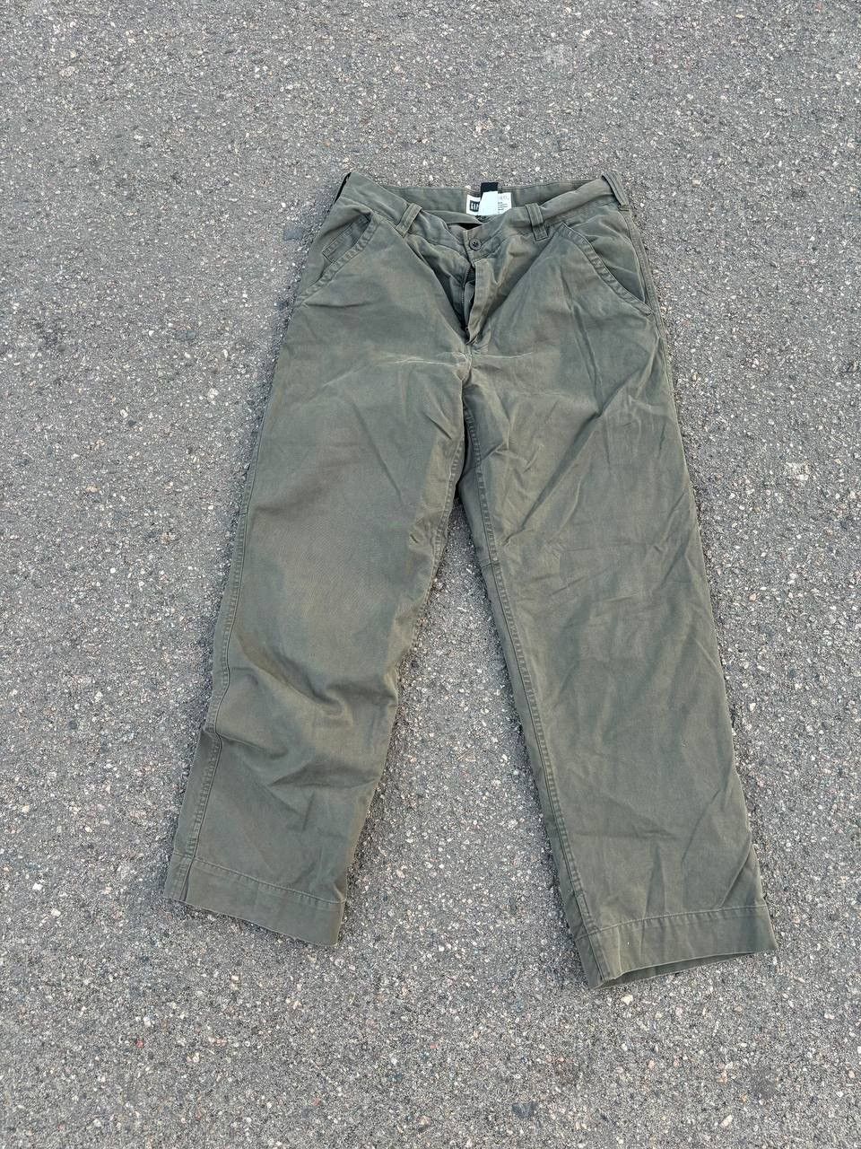 Gap × Japanese Brand × Vintage Vintage Gap Filed Officer Brushed Flannel Military Pants Size US 33 - 1 Thumbnail