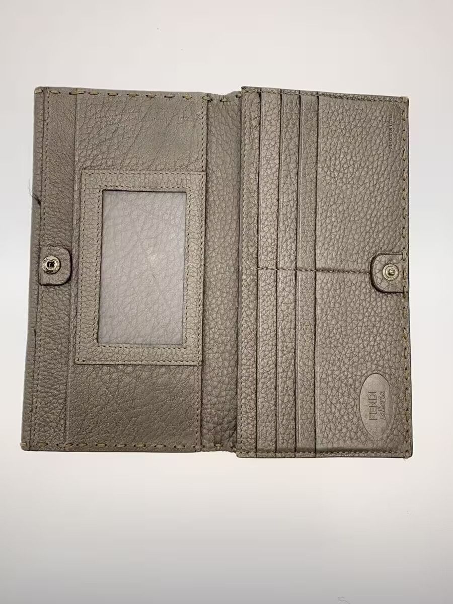 Fendi Fendi Long Wallet Grey Size ONE SIZE - 4 Thumbnail