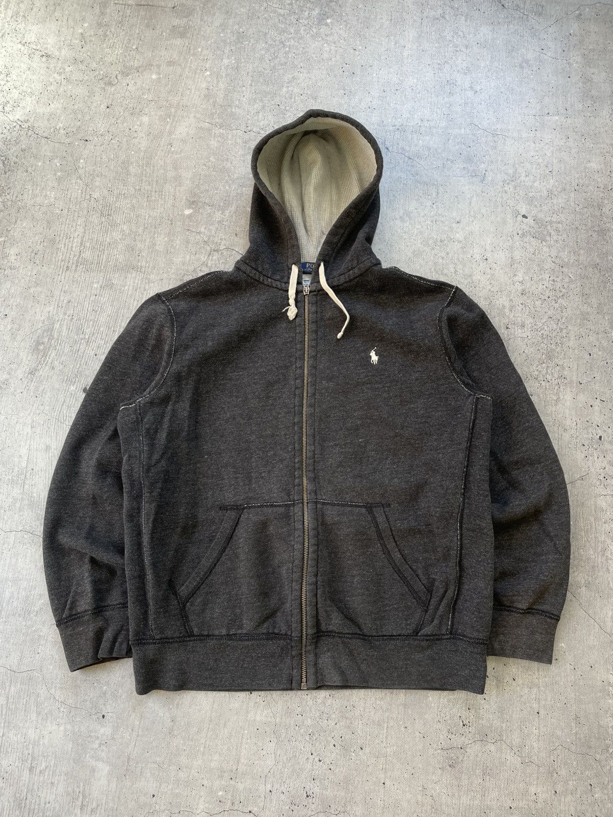 Polo Ralph Lauren Vintage Polo Ralph Lauren Zip Hoodie Y2K Old Money Style Size US L / EU 52-54 / 3 - 1 Thumbnail