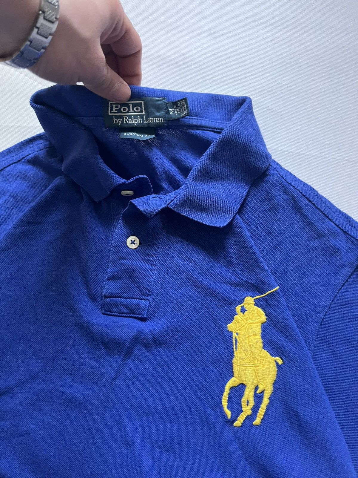 Polo Ralph Lauren Polo Ralph Lauren Striped Big Pony Polo Shirt Size US M / EU 48-50 / 2 - 4 Thumbnail