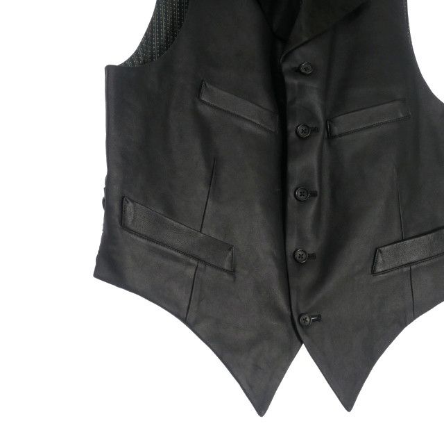 Yohji Yamamoto YOHJI YAMAMOTO POUR HOMME 22AW ANOTHER FABRIC VEST Size US M / EU 48-50 / 2 - 3 Thumbnail