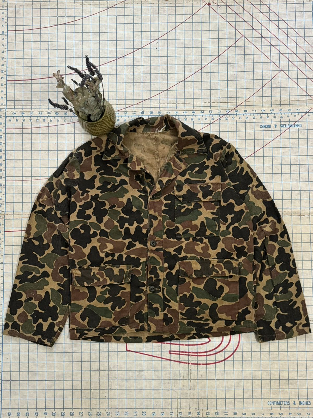 Vintage Vintage Camo Lightweight Hunting Jacket Fits Medium Size US M / EU 48-50 / 2 - 2 Thumbnail