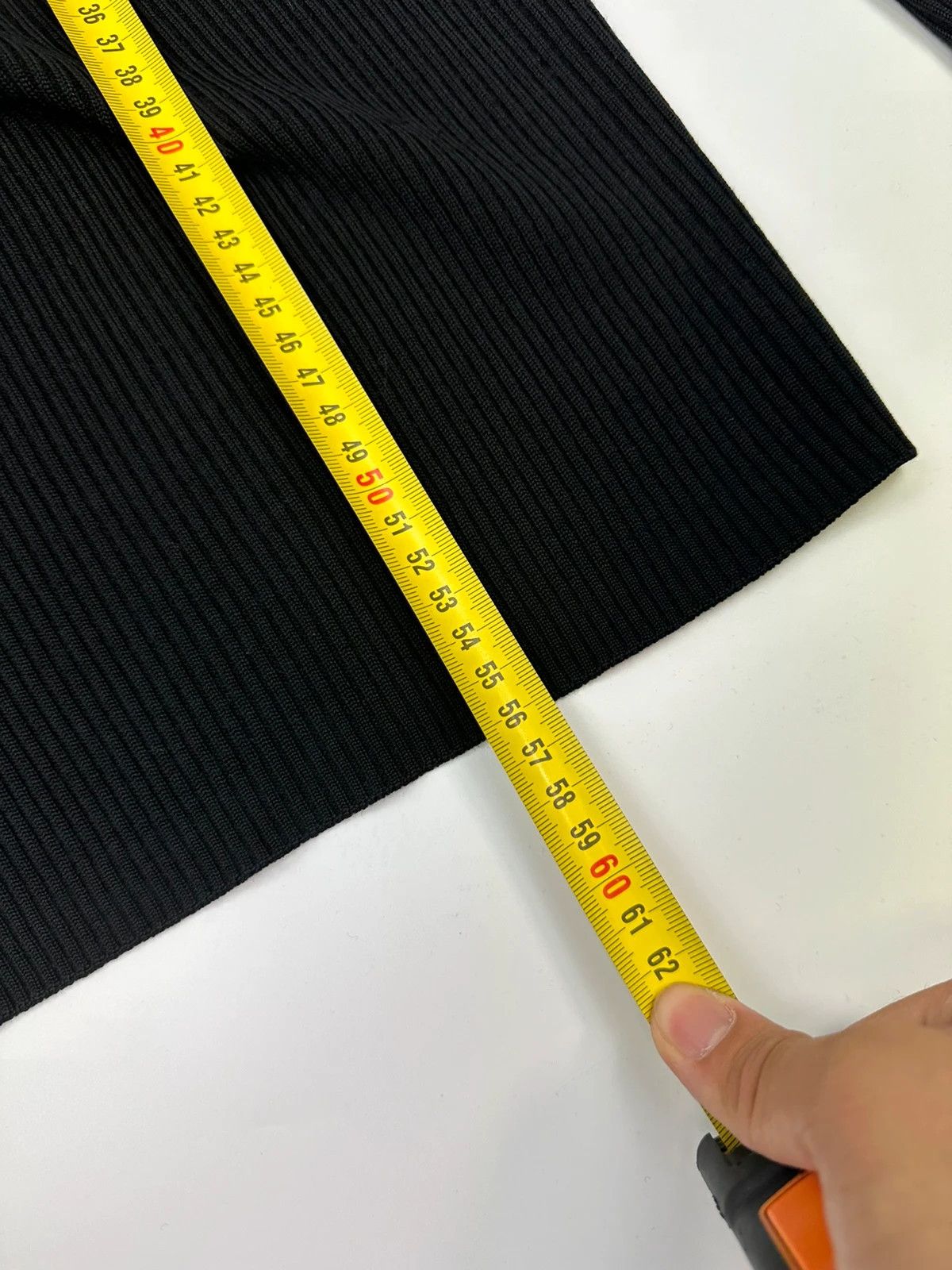 Prada Prada Milano 00’s Black Ribbed Wool & Silk Longlseeves Size S / US 4 / IT 40 - 7 Thumbnail