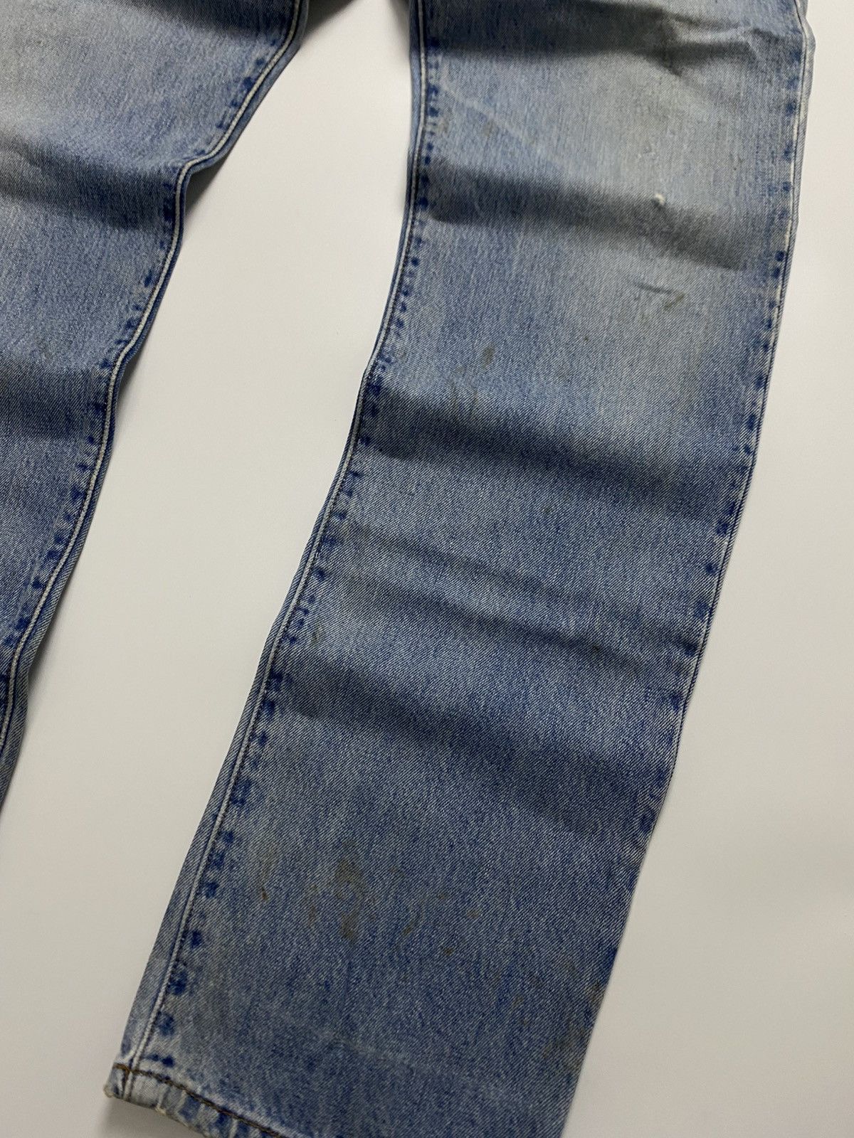 Levi's Levis 501 Straight cut soft blue W32 Size US 33 - 3 Thumbnail