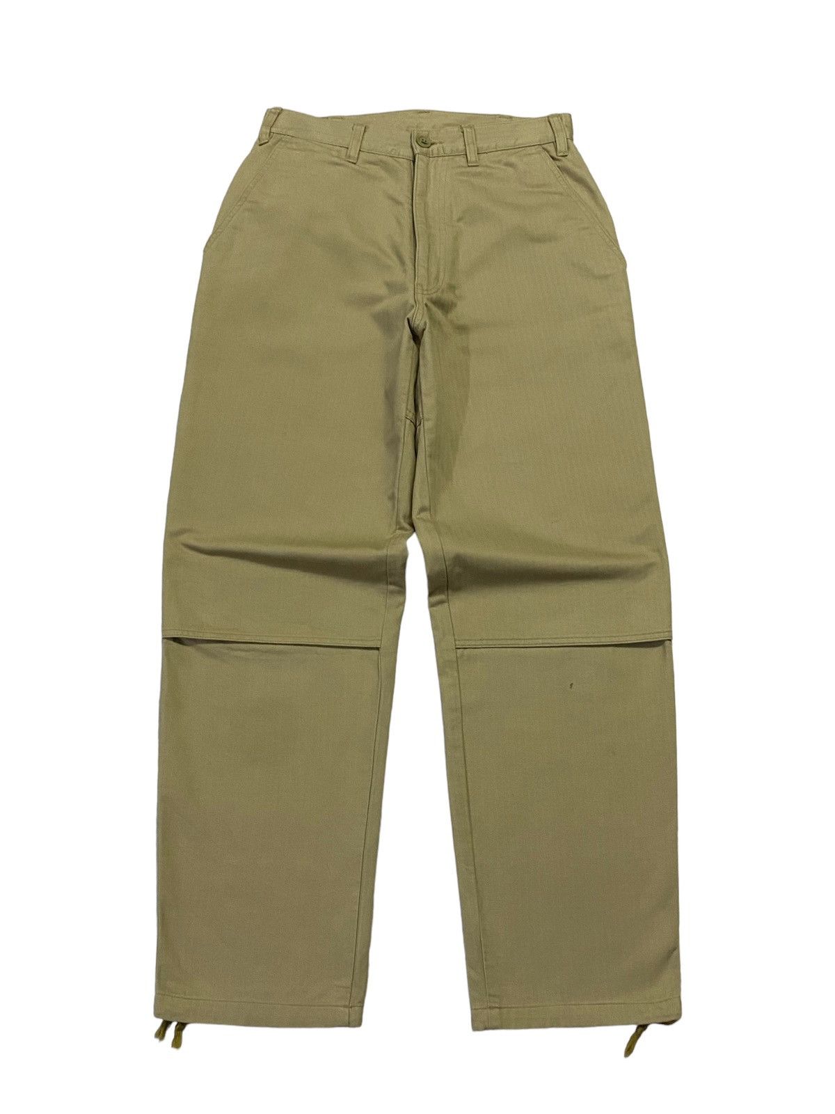 Bape × Nigo Vintage A Bathing Ape Double Pocket Chino Khaki Pants Size US 30 / EU 46 - 3 Thumbnail