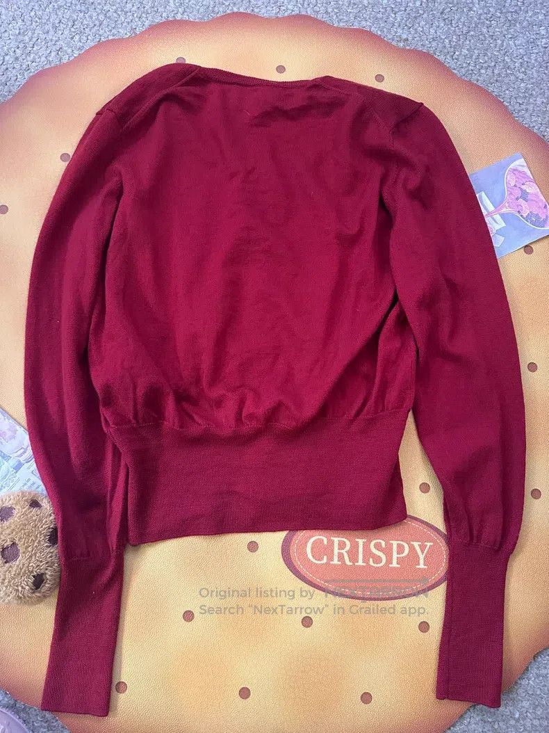 Vivienne Westwood Vivienne Westwood Red Label Saturn Embroidered Wool Cardig Size M / US 6-8 / IT 42-44 - 6 Thumbnail