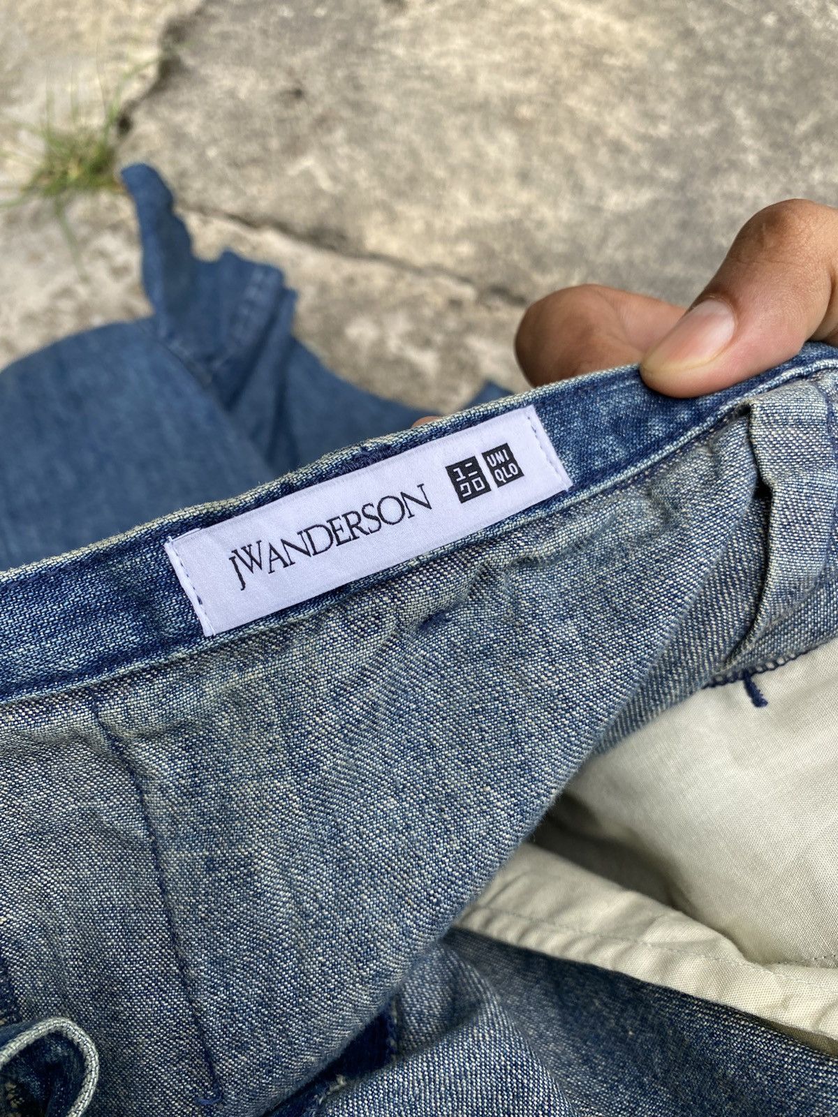 If Six Was Nine Jw Anderson x Uniqlo denim midi skirt Size 27" / US 4 / IT 40 - 9 Thumbnail