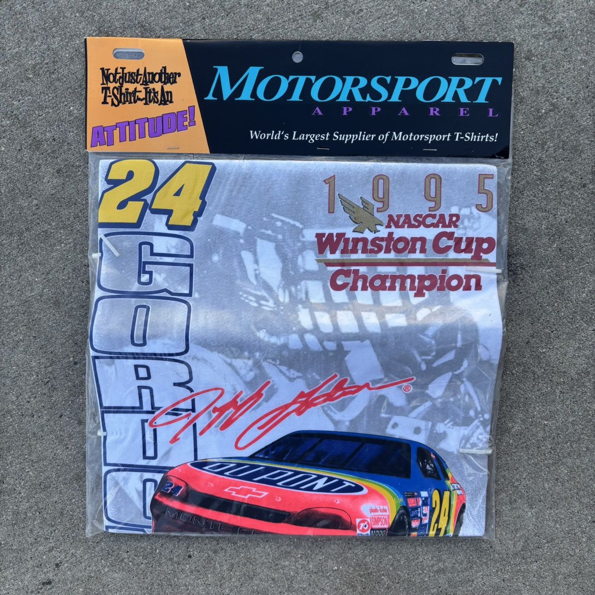 NASCAR × Nutmeg × Vintage 1995 DEADSTOCK Winston Cup Jeff Gordon NASCAR Shirt Size US M / EU 48-50 / 2 - 1 Thumbnail