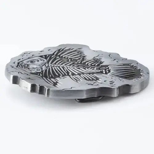 Other Fossil Fish Skeleton belt buckle ( no belt ) Size ONE SIZE - 2 Thumbnail