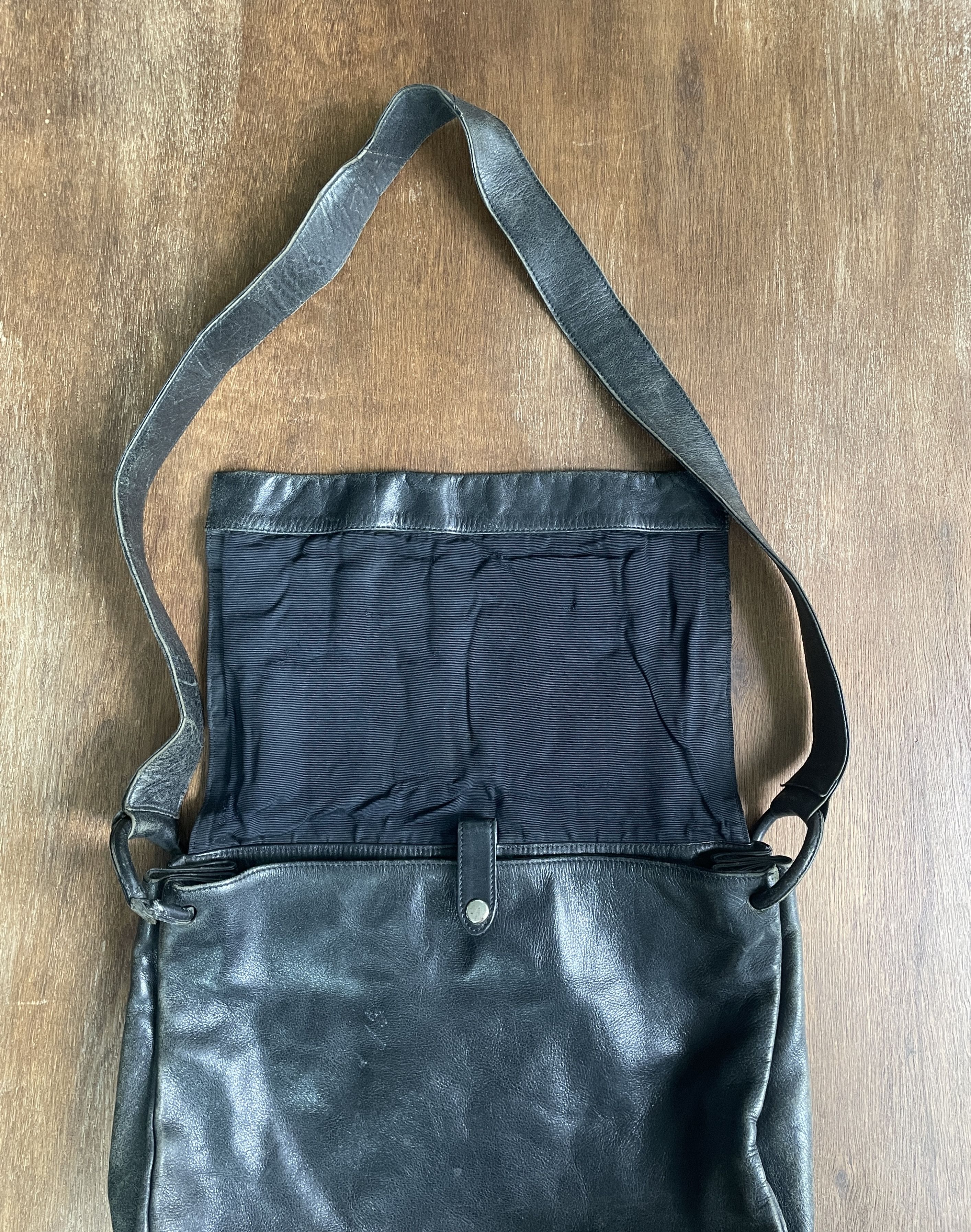 Jean Paul Gaultier JPG Vintage Leather Messenger Bag Size ONE SIZE - 5 Thumbnail