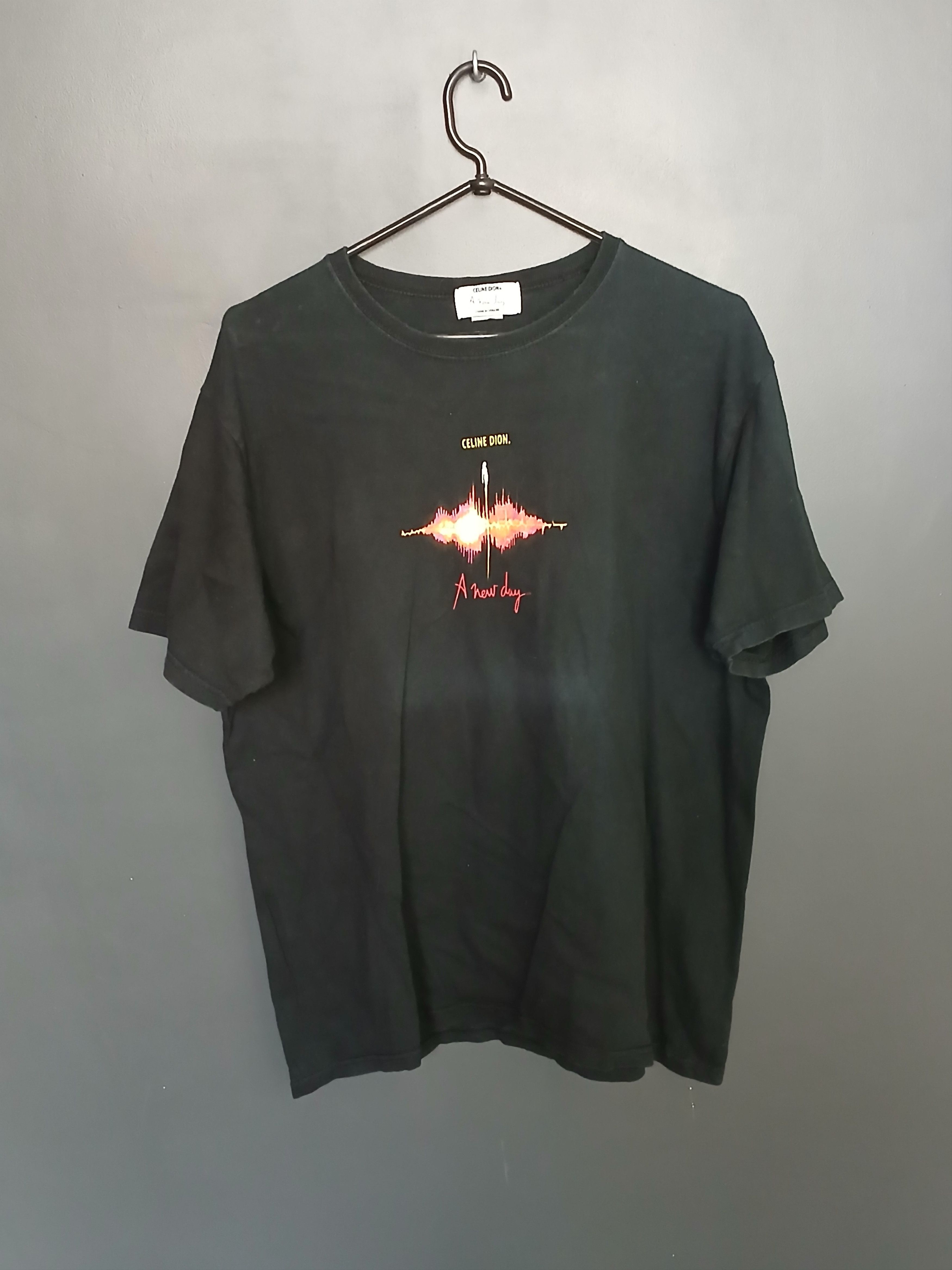 Band Tees × Vintage Celine Dion A New Day... T-Shirt Size US L / EU 52-54 / 3 - 1 Thumbnail