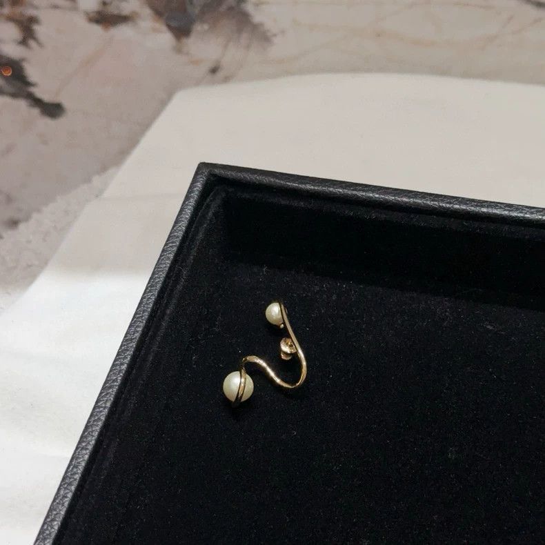 Dior dior irregular pearl single earring-2507 Size ONE SIZE - 3 Thumbnail