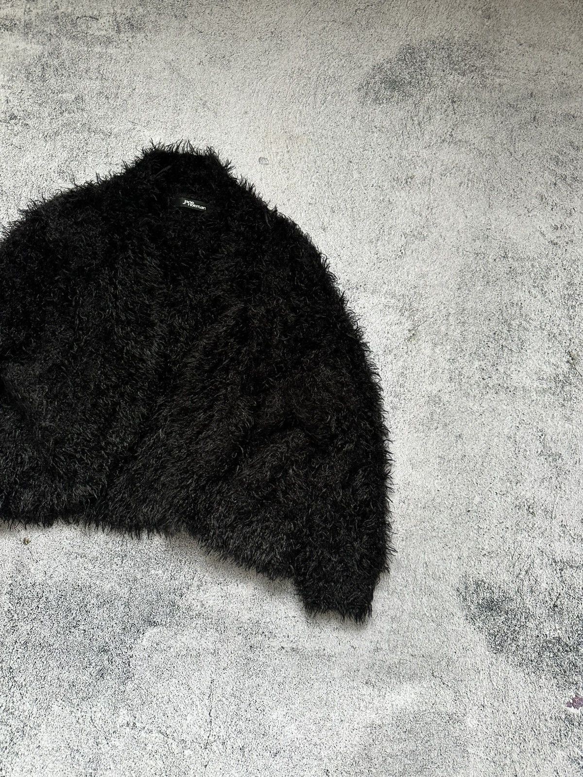 Japanese Brand Faux Fur Women's Jacket Style Black Small Fit Size XXS / US 00 / IT 34 - 3 Thumbnail