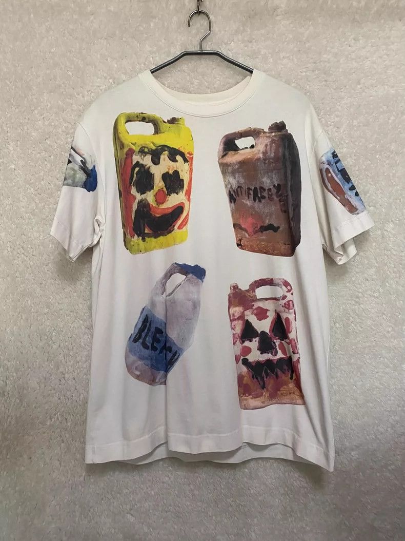 Givenchy Givenchy Classic Graffiti Oil Barrel Short Sleeve, Unique Size US L / EU 52-54 / 3 - 1 Thumbnail