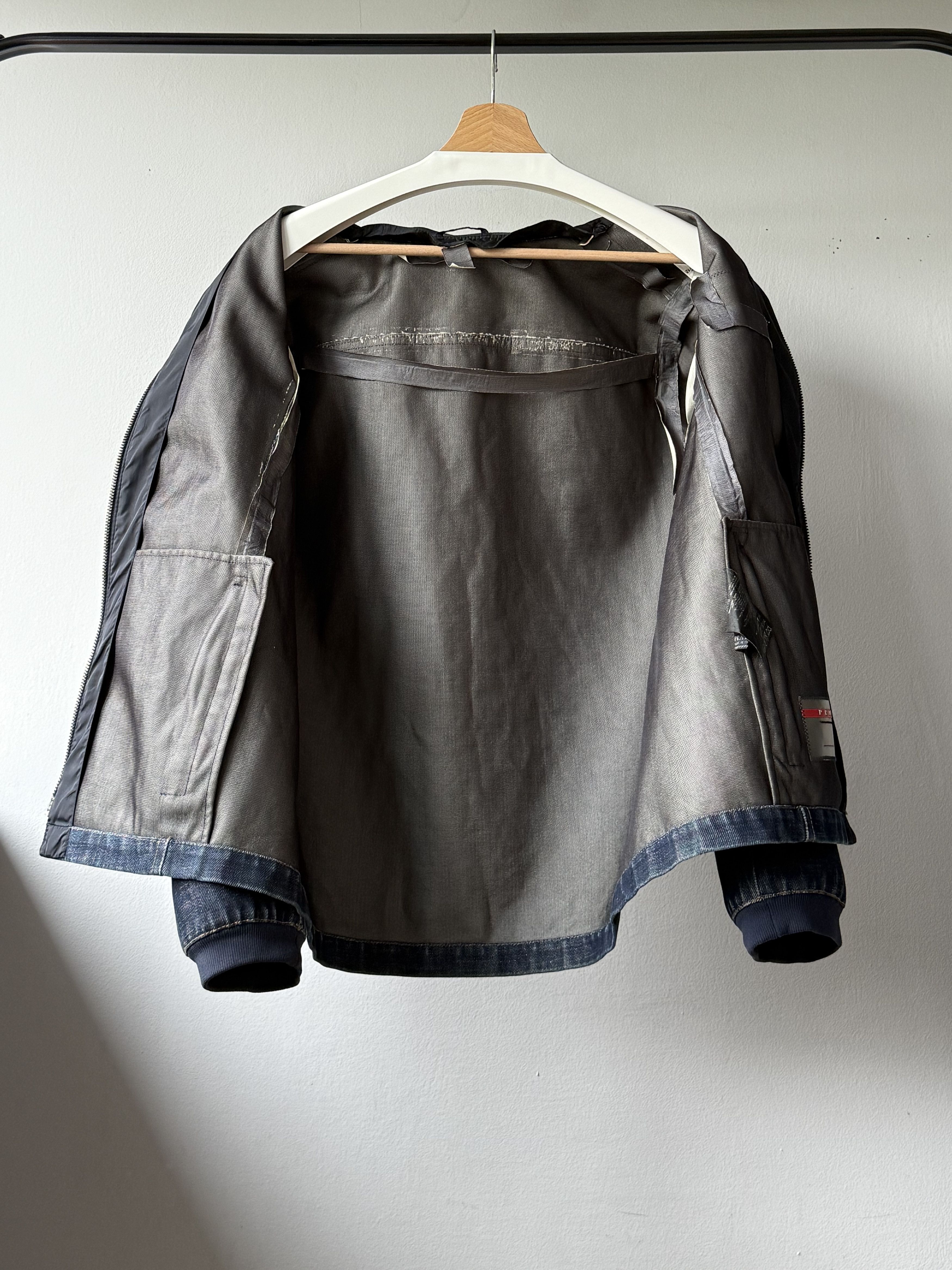 Prada Prada Luna Rossa 2003 America's Cup Gore-Tex Denim Jacket Size US S / EU 44-46 / 1 - 3 Thumbnail