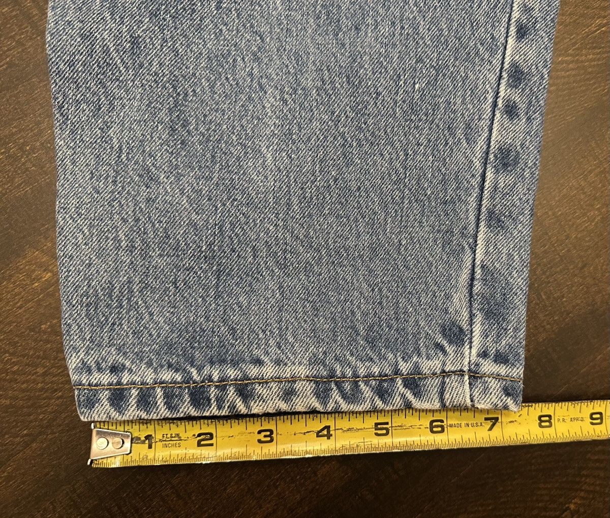 Levi's Vintage 90s Levi's 550 Jeans Orange Tab Med Wash|USA 36x29” Size US 36 / EU 52 - 10 Thumbnail