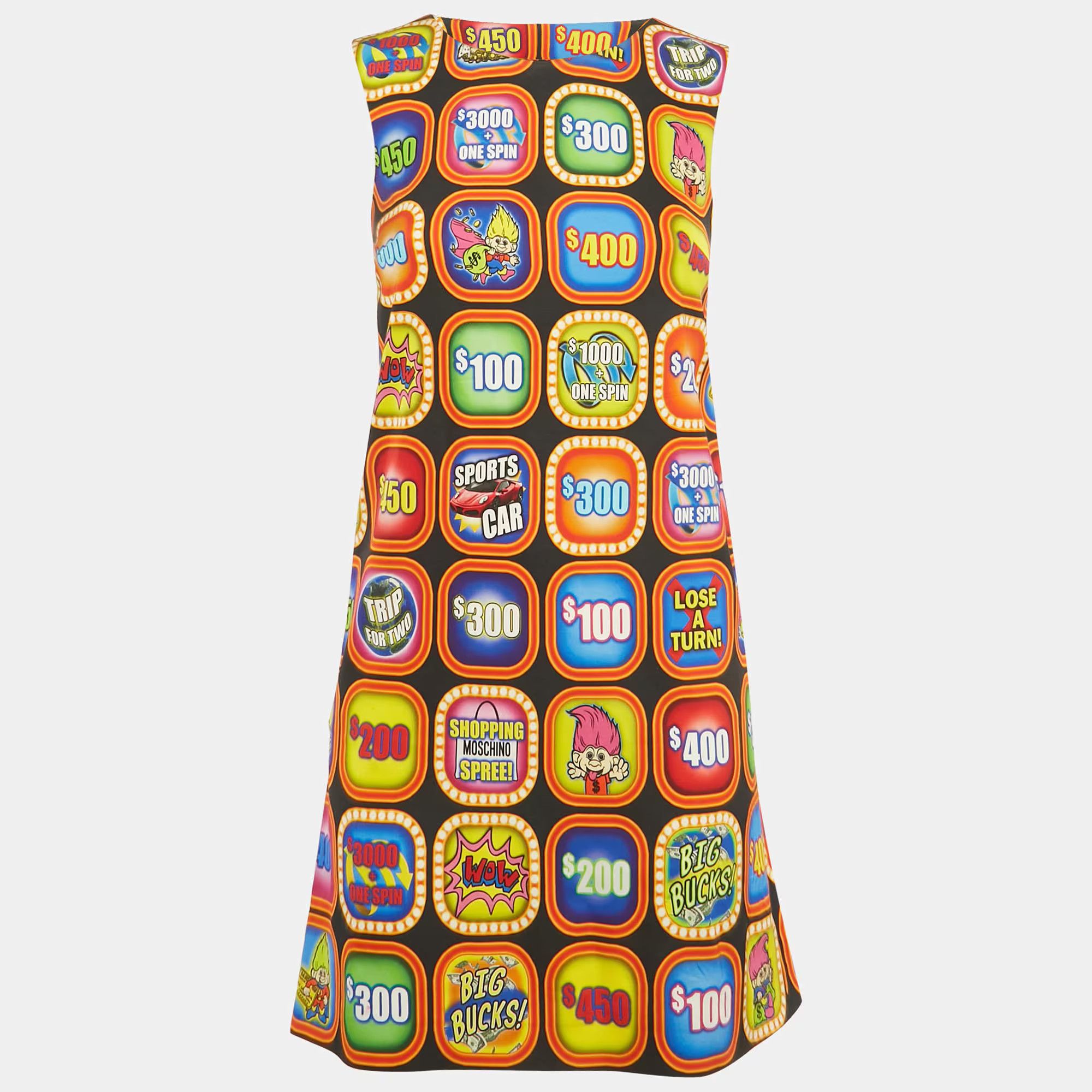 Moschino Moschino Couture AW 2019 "Good Luck Trolls" Mini Dress Size XS / US 0-2 / IT 36-38 - 3 Thumbnail
