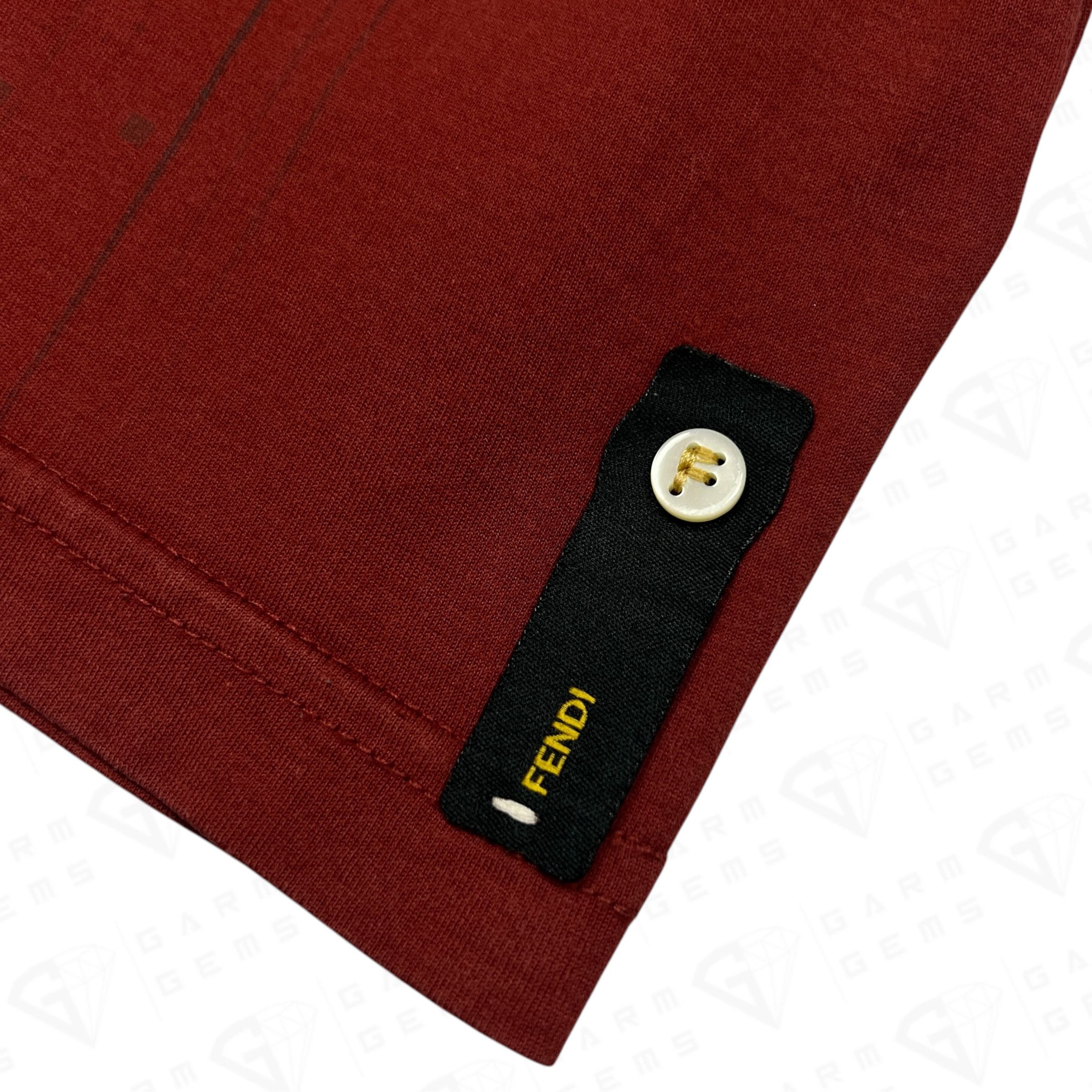 Fendi Fendi Logo T-Shirt Size US L / EU 52-54 / 3 - 4 Thumbnail