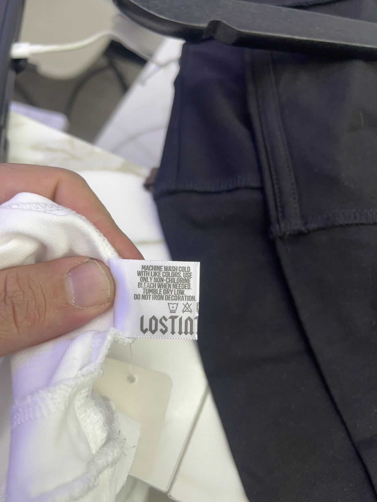 LOST INTRICACY Lost Intricacy long sleeve white/blue Size US S / EU 44-46 / 1 - 5 Thumbnail