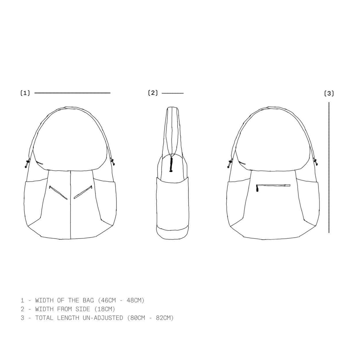 Designer × Handmade × ROA The Navigate Sling Bag Size ONE SIZE - 8 Thumbnail