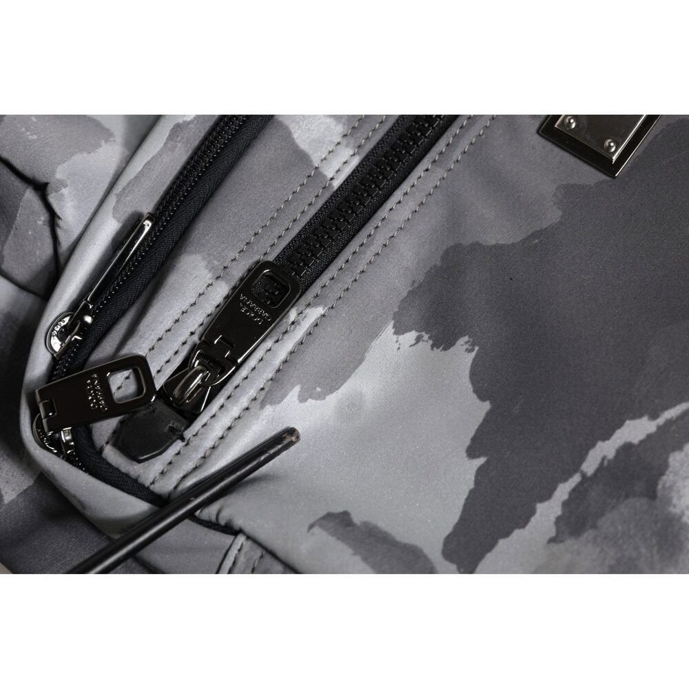 Dolce & Gabbana Dolce & Gabbana Black Camouflage Shoulder Strap Logo Plaque Size ONE SIZE - 7 Thumbnail