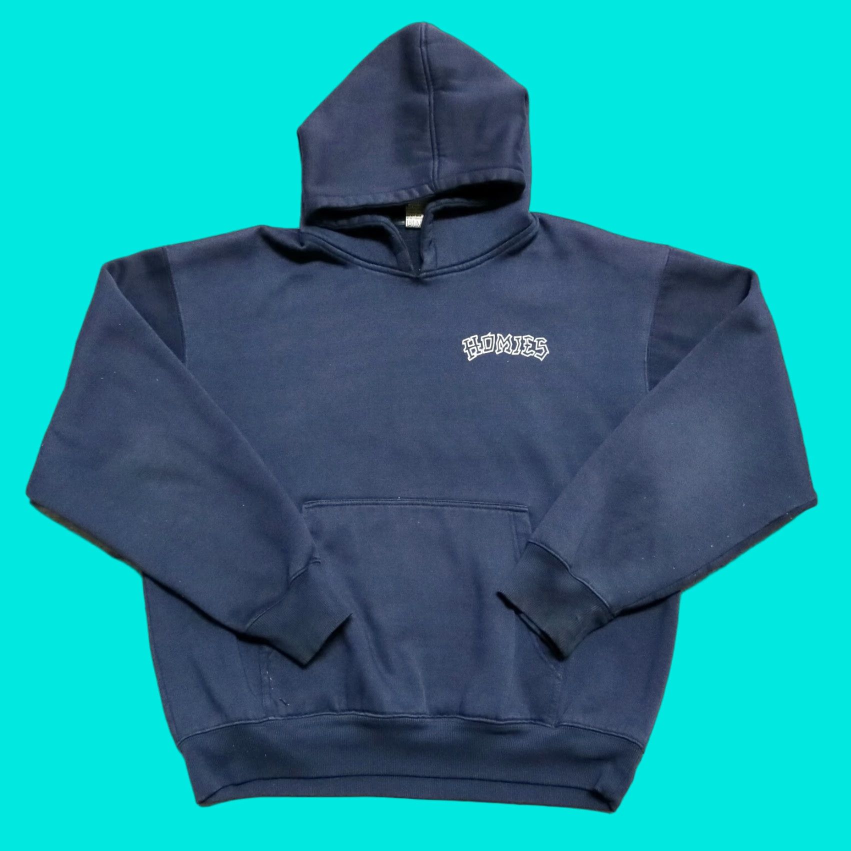 Vintage VINTAGE Homies Sweatshirt Shirt Navy M 90s Lowrider Pullover Mens Size US M / EU 48-50 / 2 - 1 Thumbnail