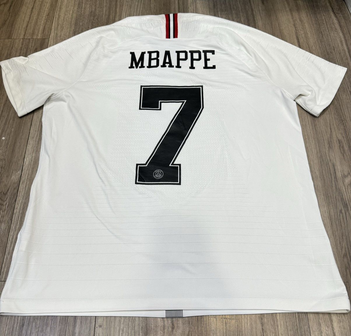 Nike PSG x jordan 18/19 player issue away shirt #7 Mbappe Size US XL / EU 56 / 4 - 2 Thumbnail