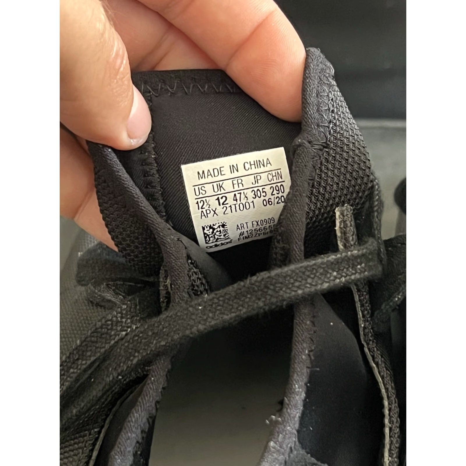 Adidas adidas Y-3 Kaiwa Black Canvas Size 12.5 Sneaker Men US 12 Pre-owned Size US 12 / EU 45 - 5 Thumbnail