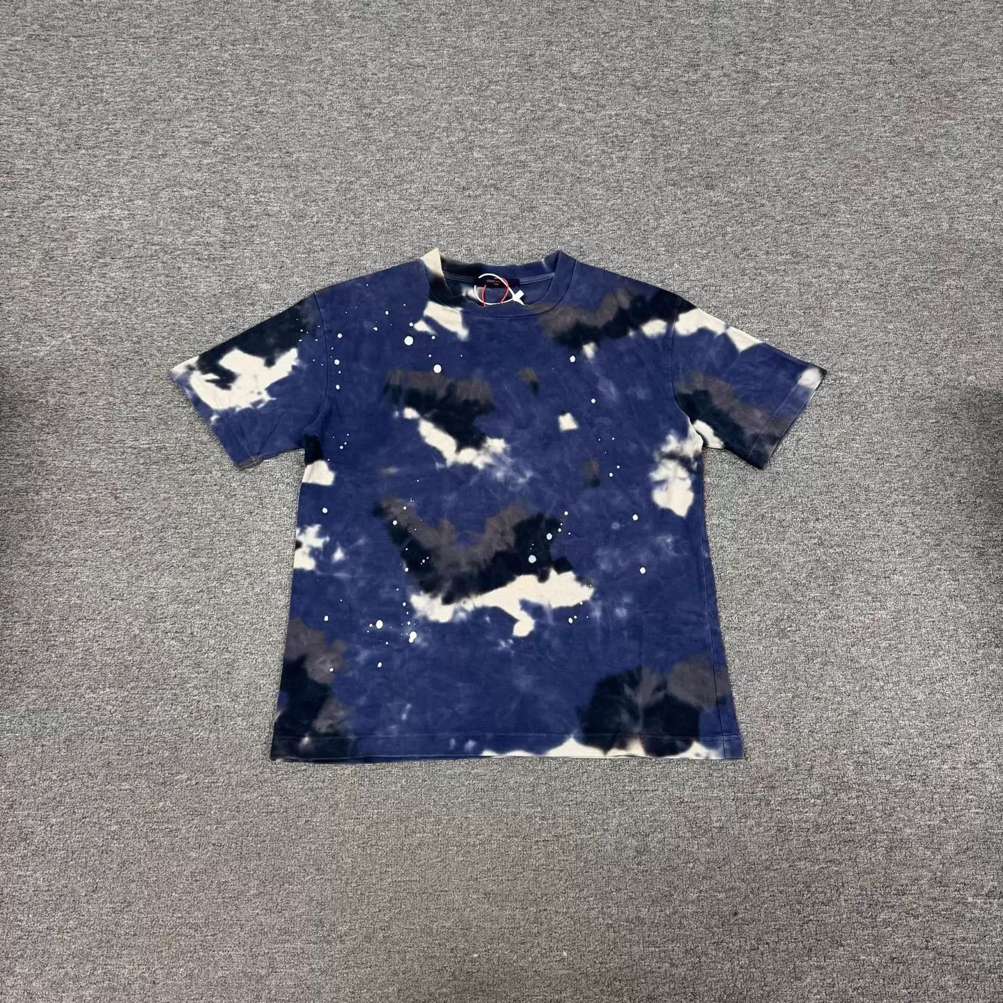 Louis Vuitton LV navy/white tie-dye splatter crew short T S mint Size US S / EU 44-46 / 1 - 1 Thumbnail