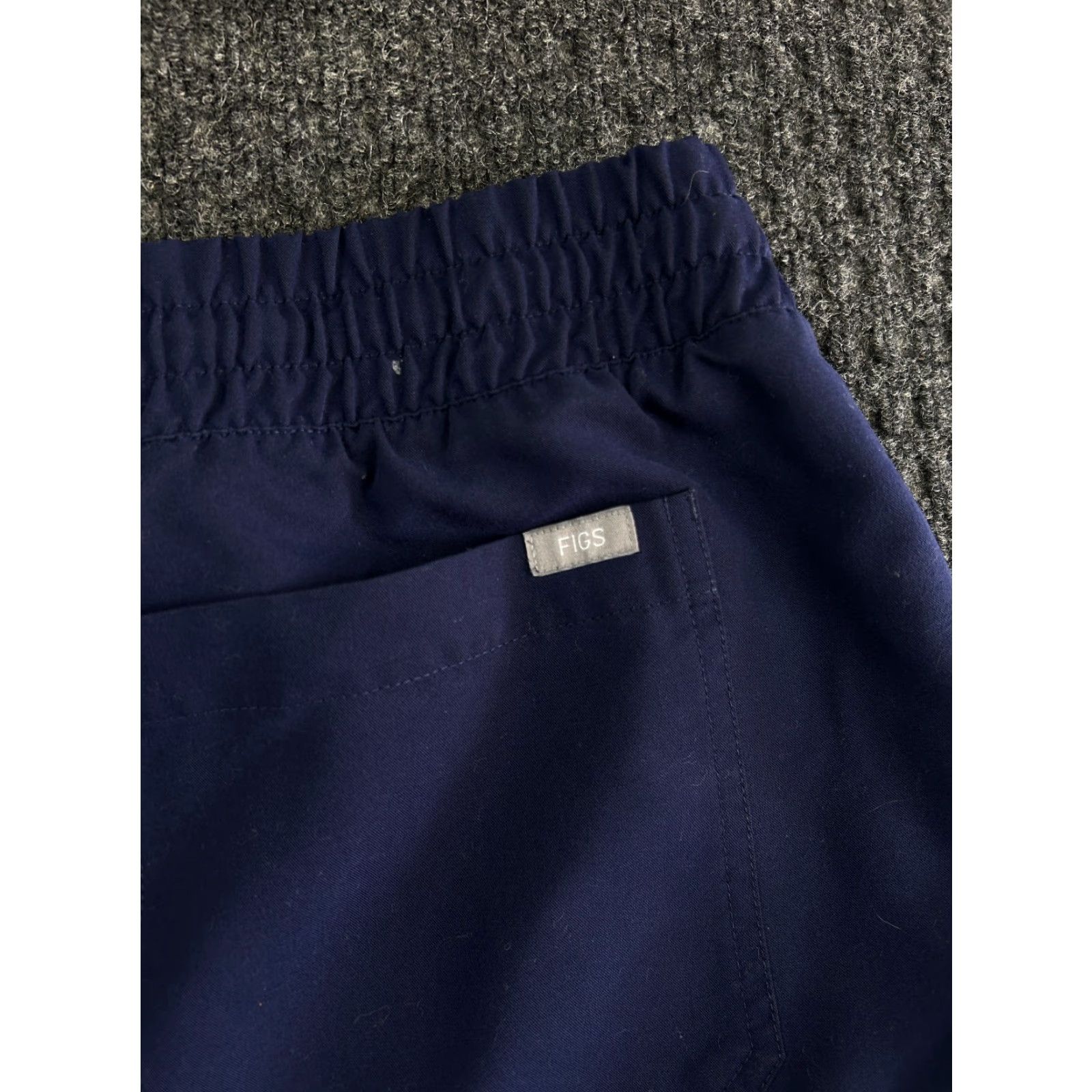 Vintage FIGS Navy Blue Scrub Pants Bottoms Yola Skinny 2XL Womens Medical Size US 39 - 4 Thumbnail