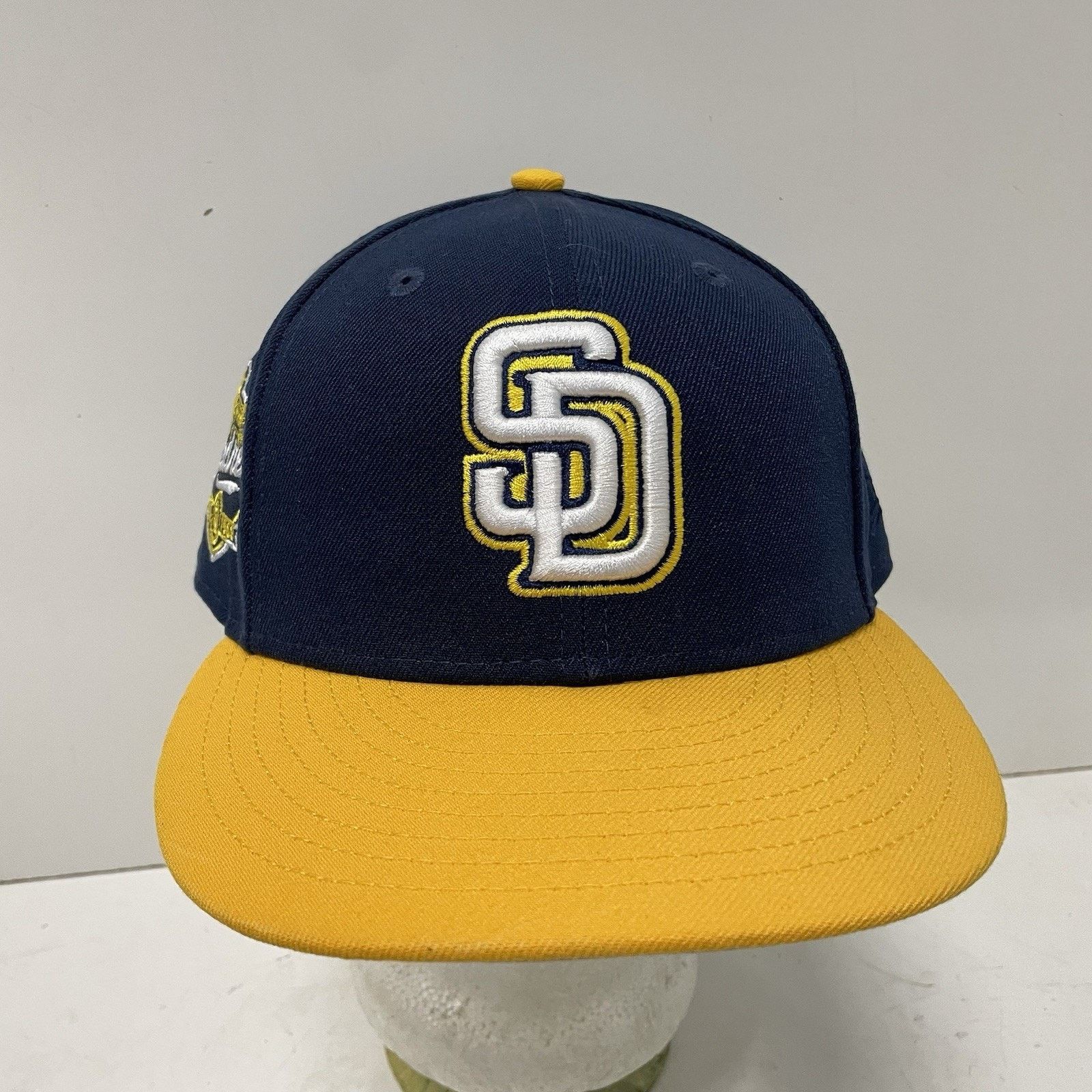 New Era New Era MLB Padres 59FIFTY Fitted Hat Cap Navy 1969 Patch Size ONE SIZE - 3 Thumbnail