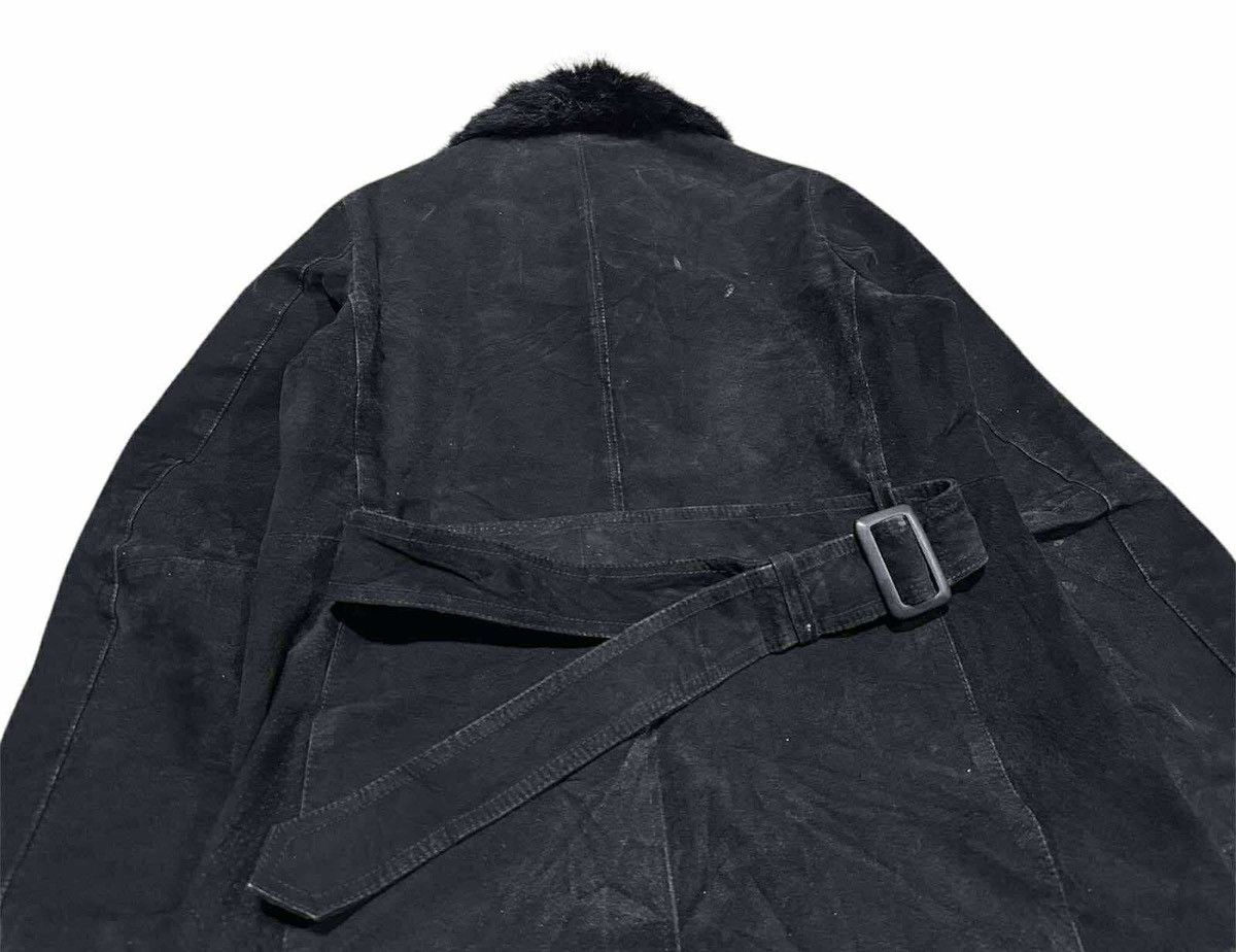 Michel Klein 🔥Y2K Archived Michel Klein Black Fur Pigskin Coat Jacket Size US M / EU 48-50 / 2 - 5 Thumbnail