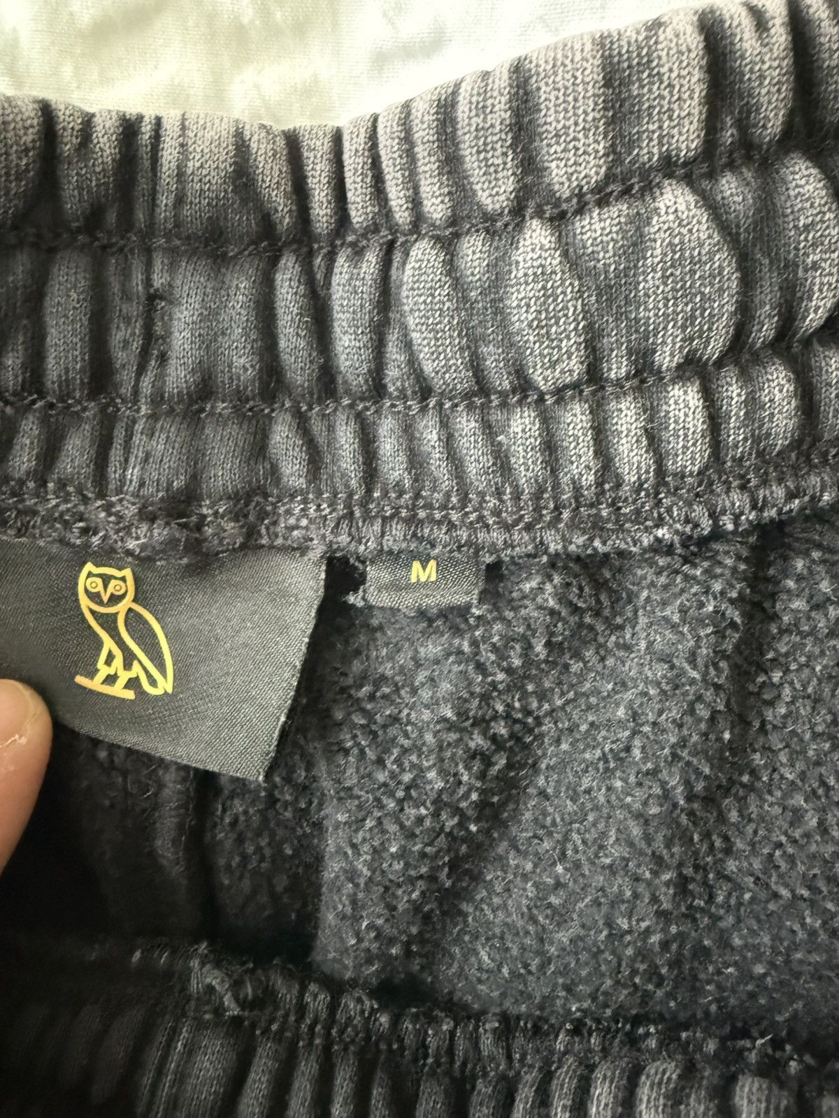 October's Very Own Cuffed OVO Sweatpants, Faded Black Size US 32 / EU 48 - 4 Thumbnail