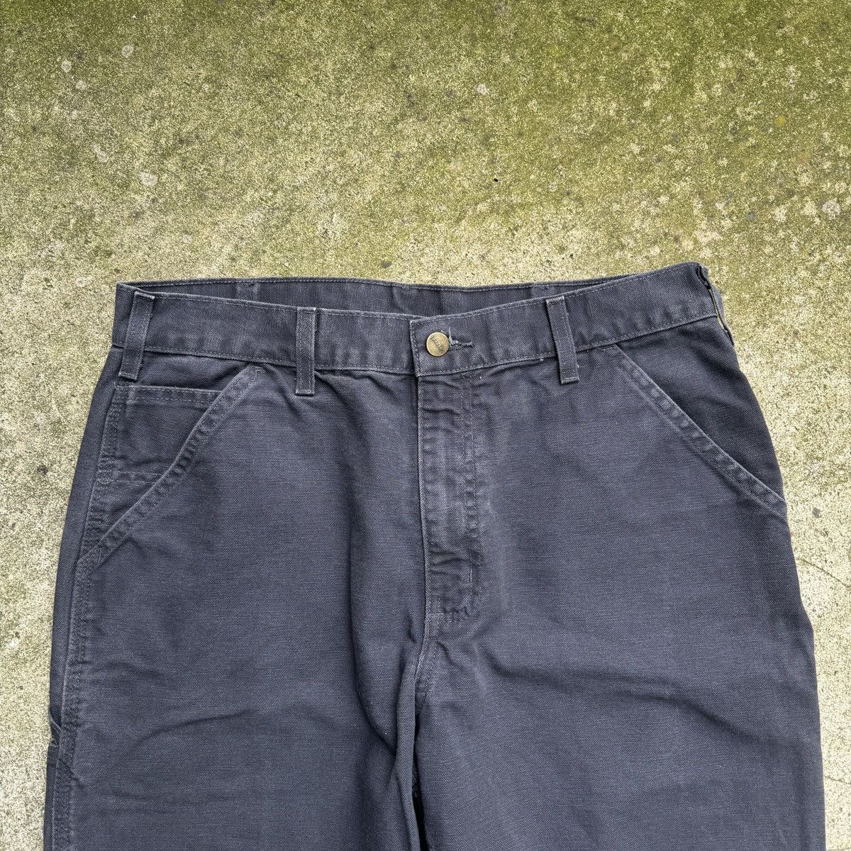 Carhartt × Vintage VINTAGE CARHARTT CARPENTER FADED BAGGY CANVAS WORK PANTS 32 Size US 32 / EU 48 - 3 Thumbnail