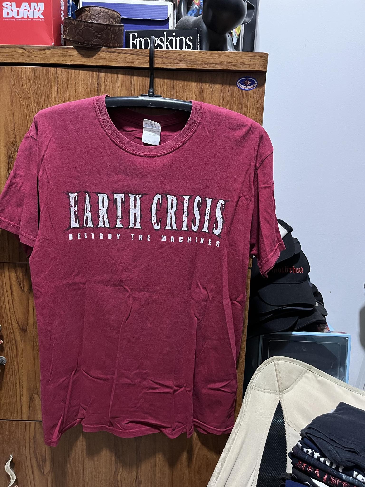 Band Tees Earth Crisis I've Built Myself To Last Hardcore Band Tee Size US M / EU 48-50 / 2 - 2 Thumbnail