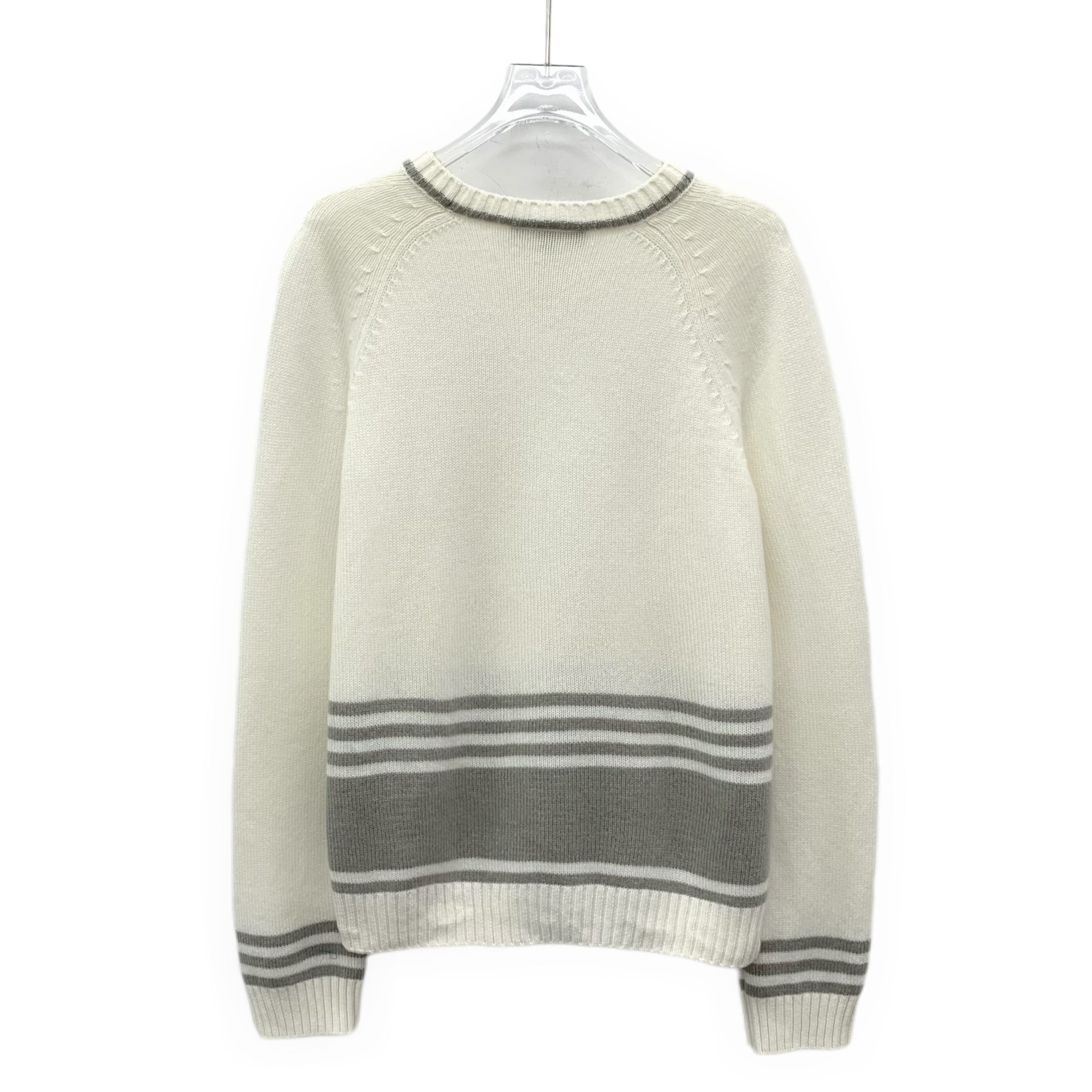 Loro Piana Loro Piana Colorblock Cashmere Knit L/S Sweater (L) Size US L / EU 52-54 / 3 - 2 Thumbnail